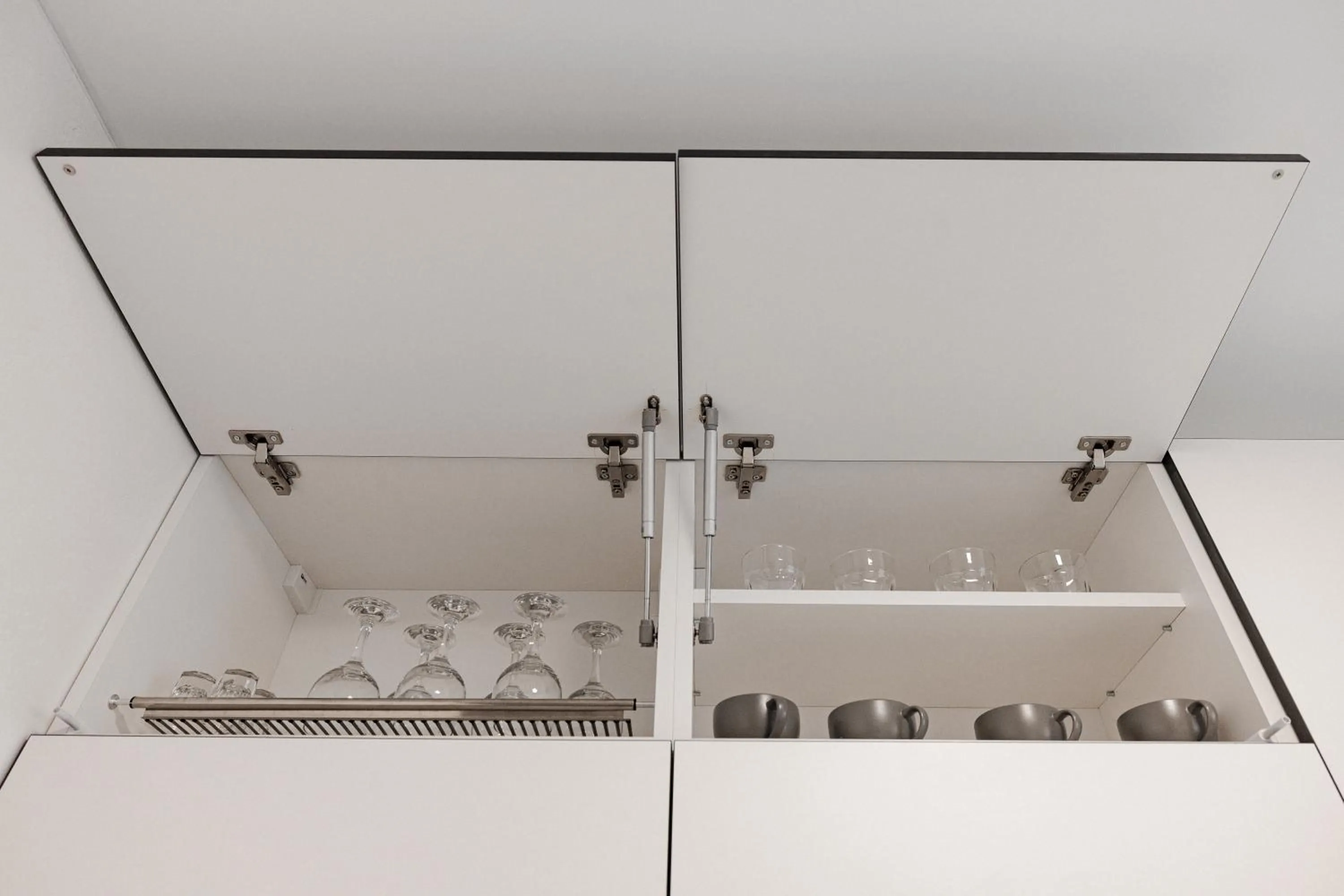 Kitchen or kitchenette in CityApartments Kyiv Obolon