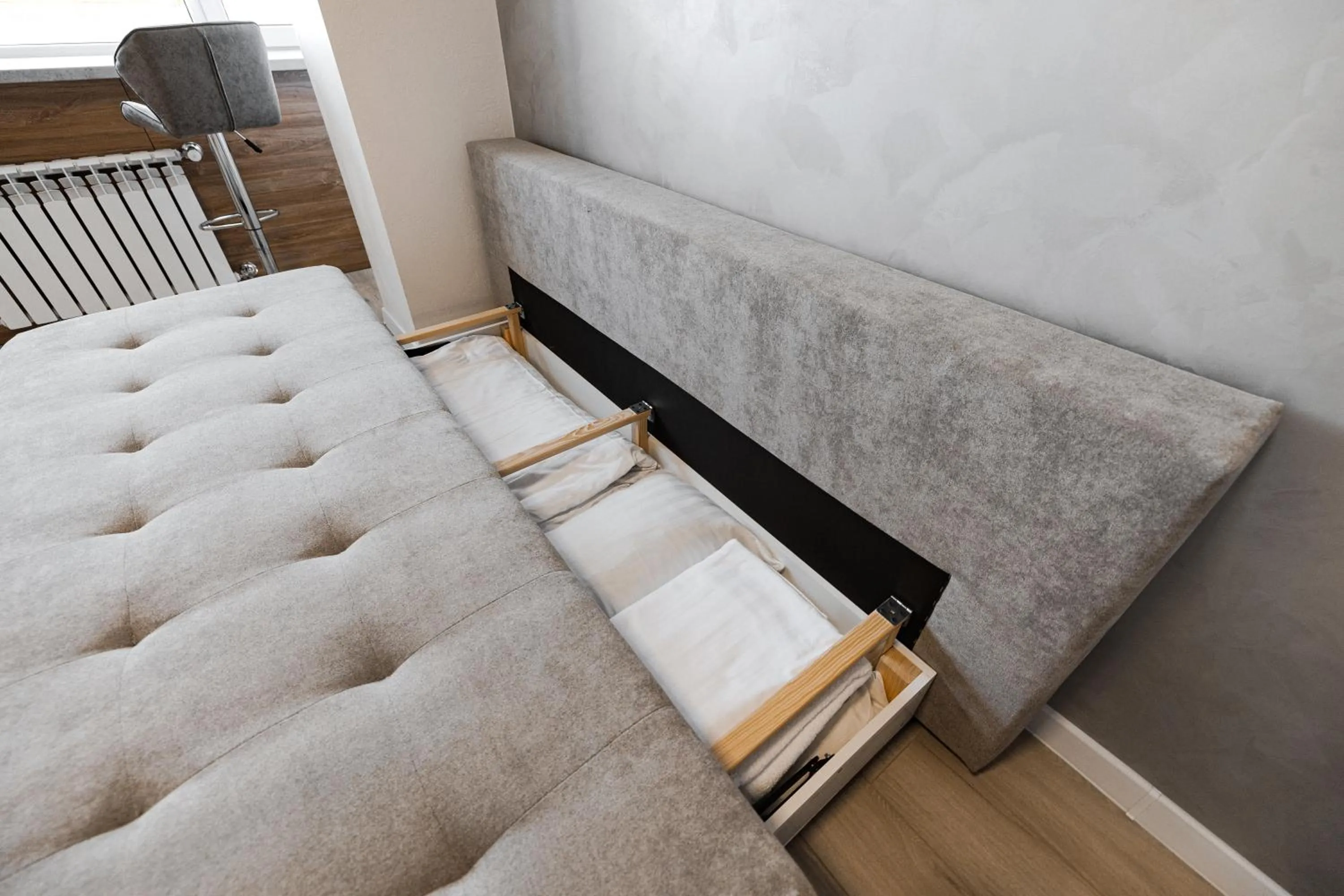 Bedroom, Bed in CityApartments Kyiv Obolon