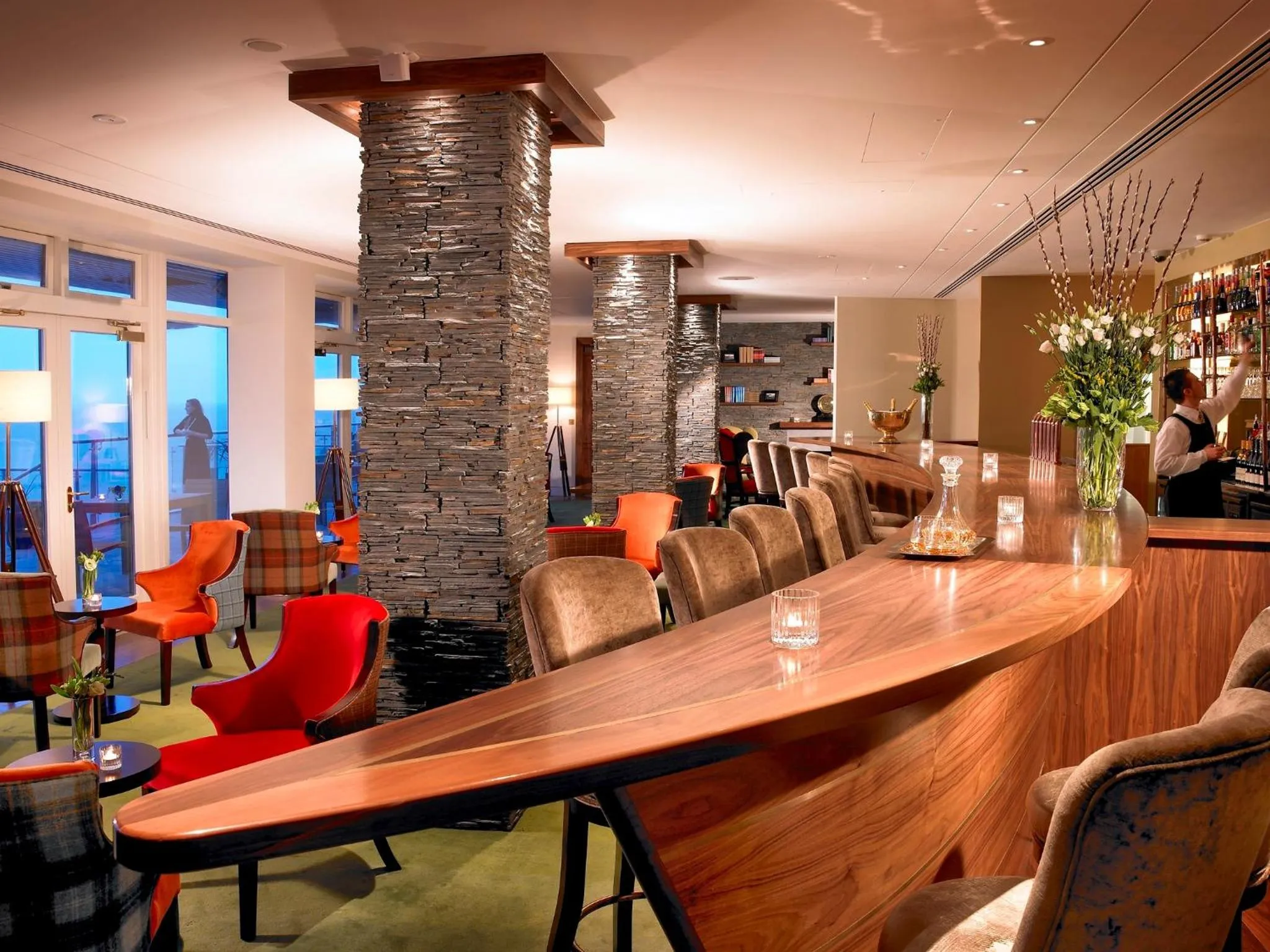Lounge or bar in Cliff House Hotel