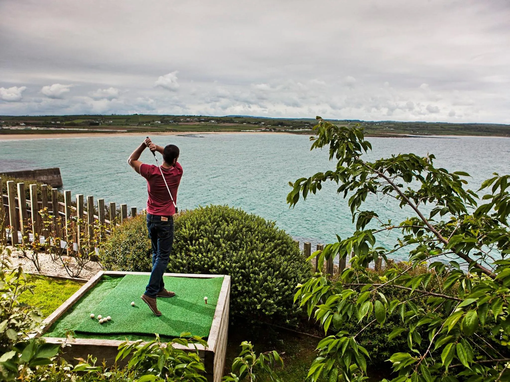 People in Cliff House Hotel