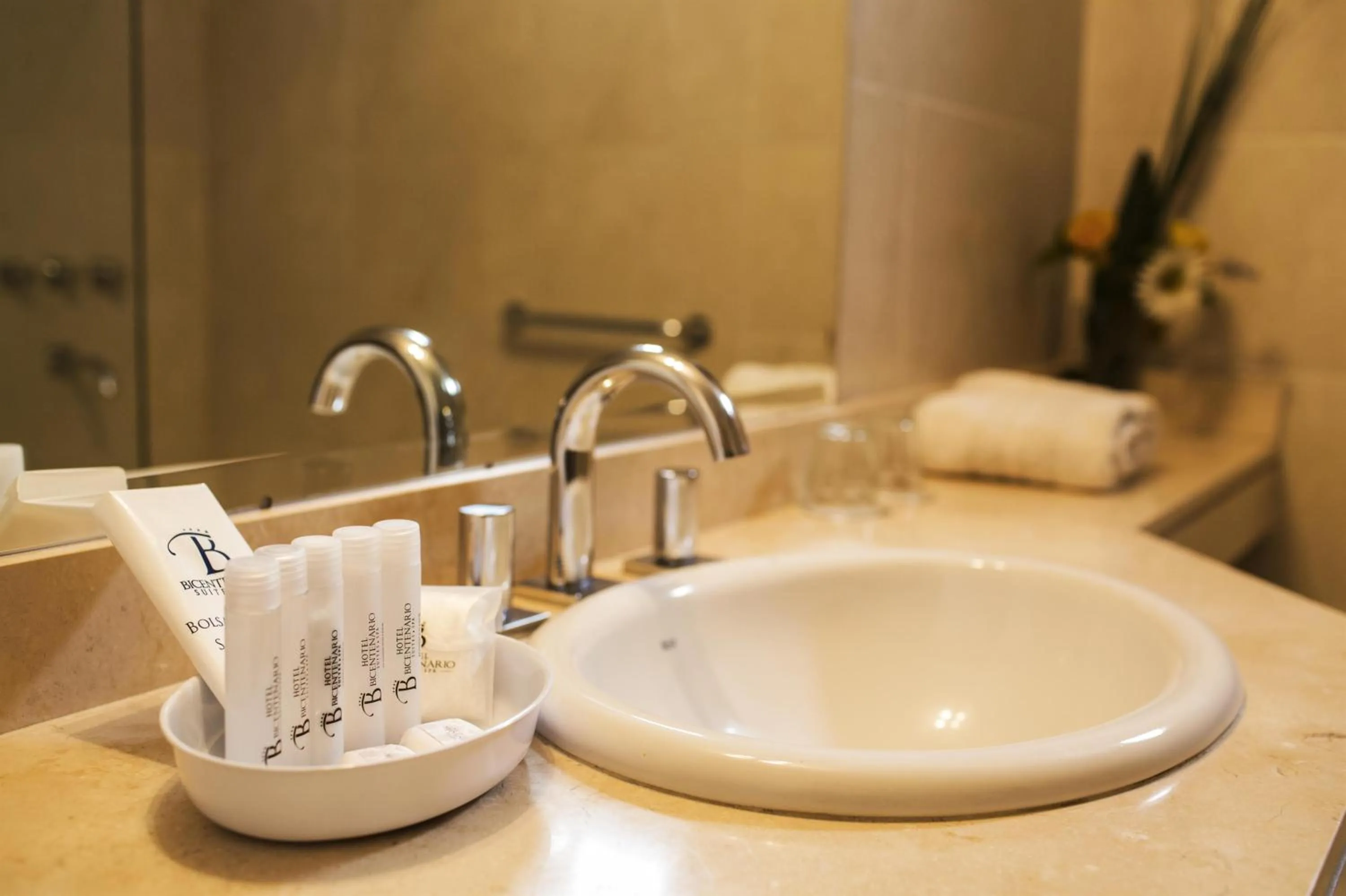 Bathroom in Hotel Bicentenario Suites & Spa