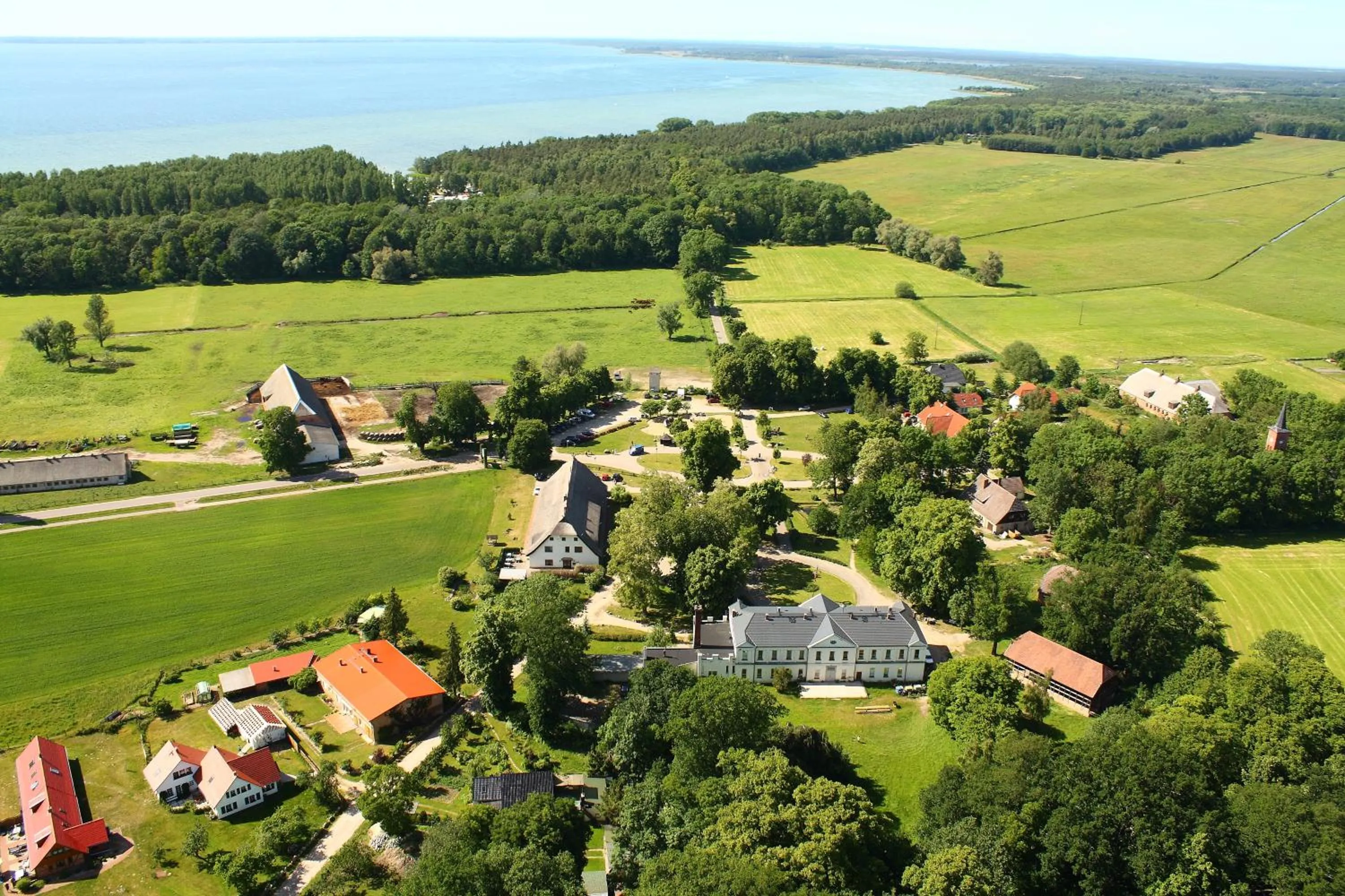 Bird's eye view in Hotel Müritz-Park