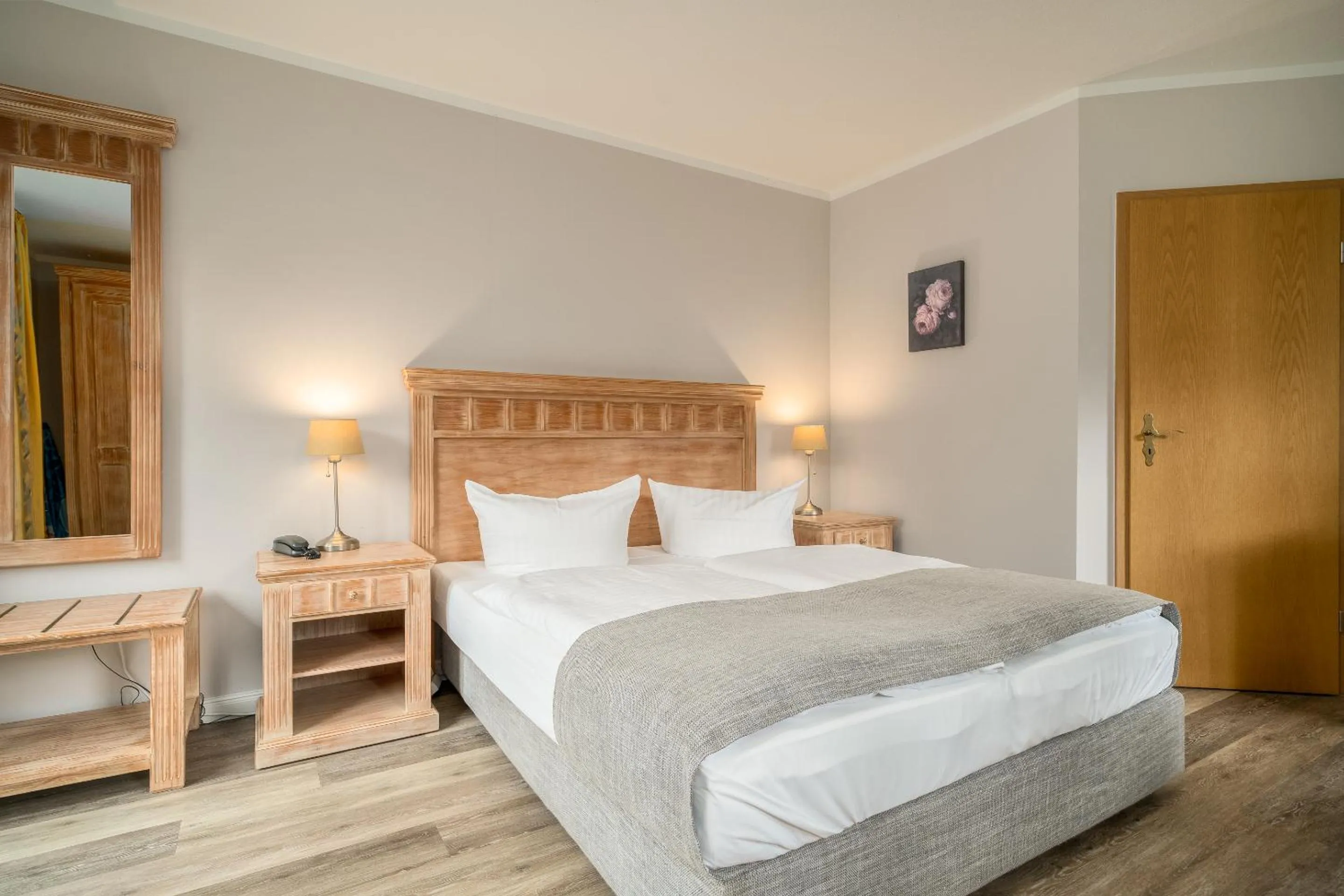 Bed in Hotel Müritz-Park