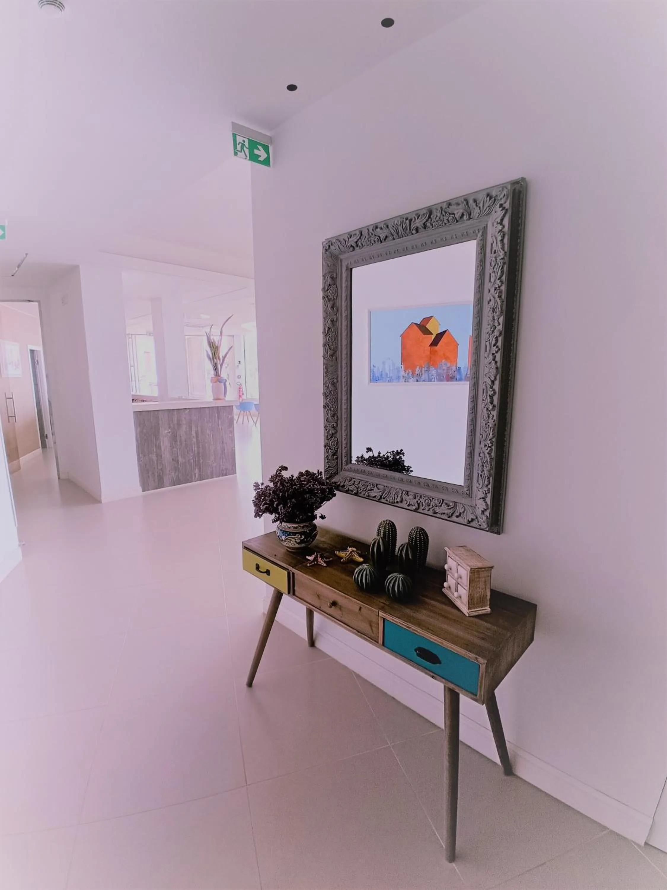 Lobby or reception in Hotel Vittorio