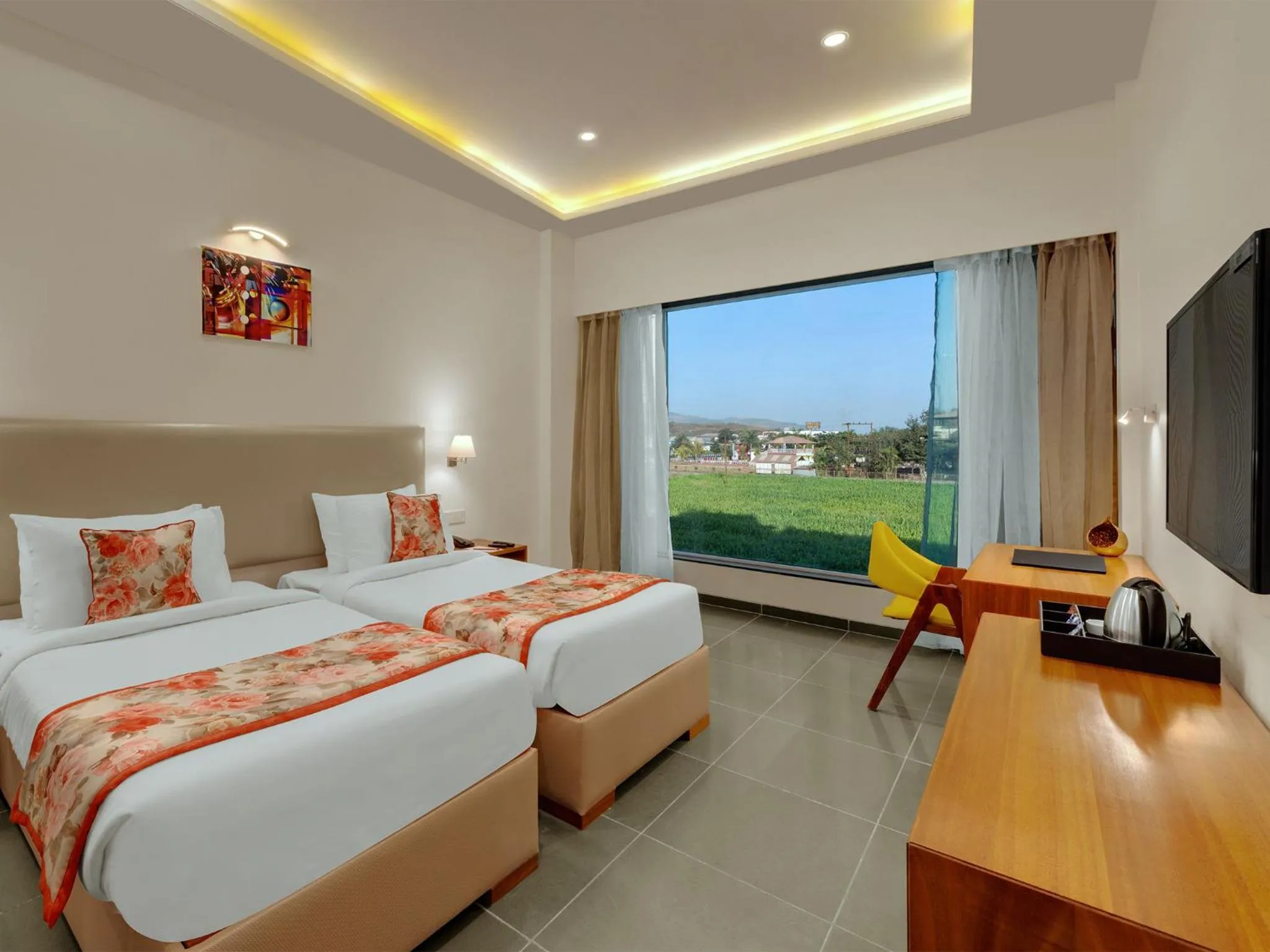 Photo of the whole room, Bed in Viola Beacon Resort, Lonavala