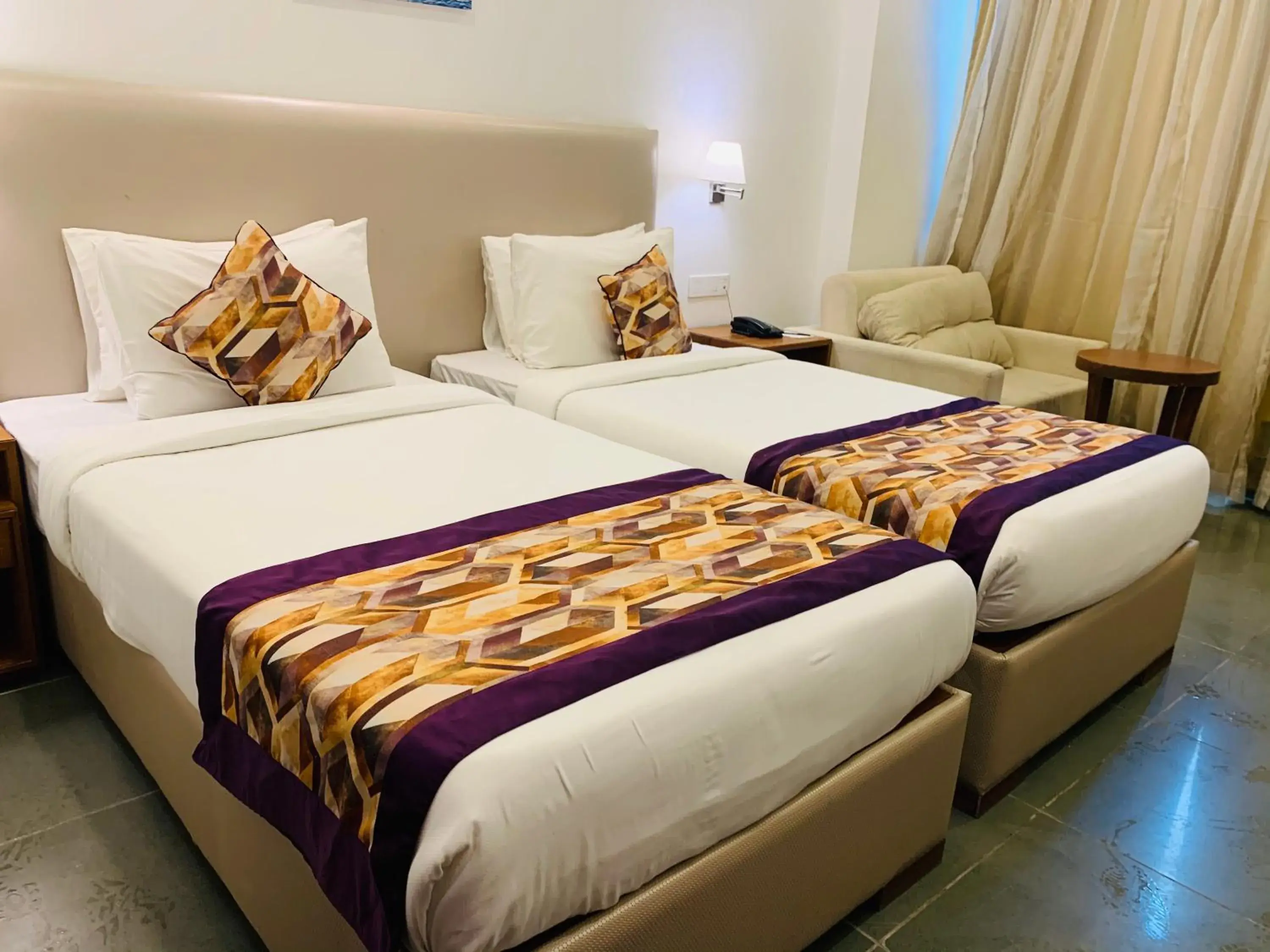 Bed in Viola Beacon Resort, Lonavala Bed in Viola Beacon Resort, Lonavala