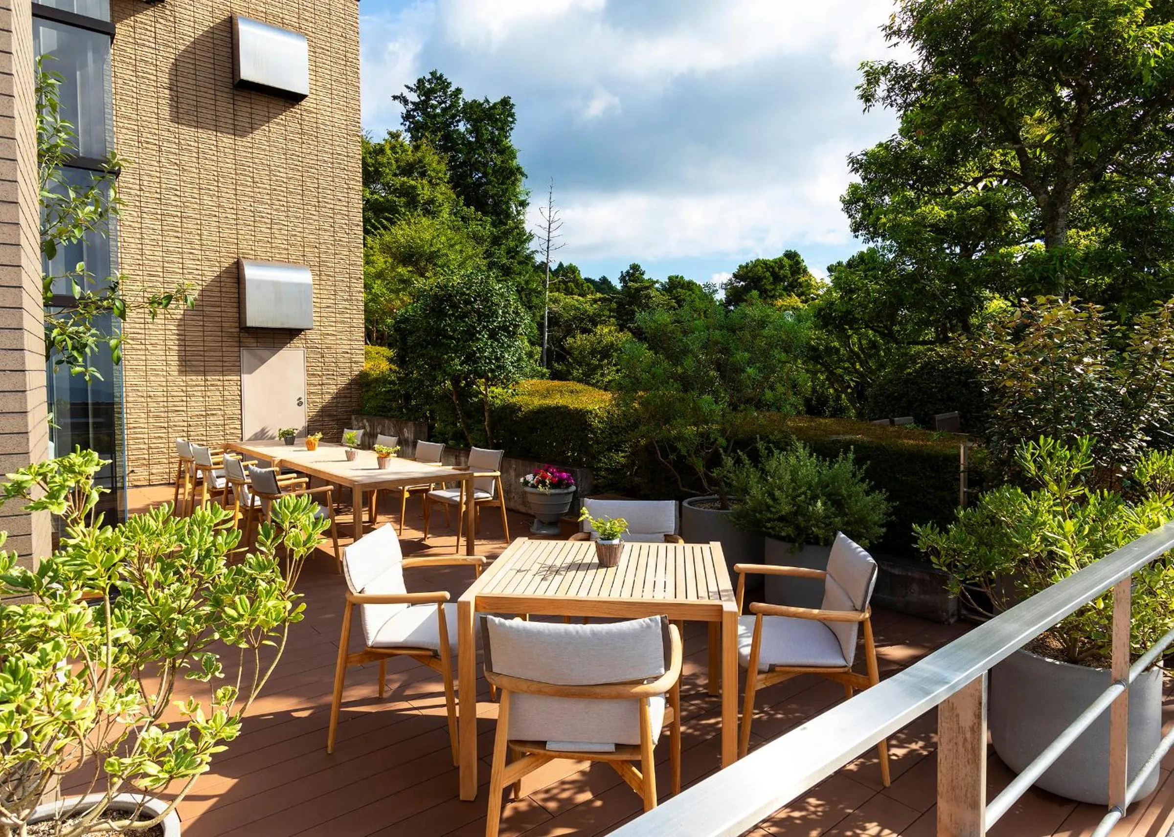 Balcony/Terrace in Hotel Grand Bach Atami Crescendo