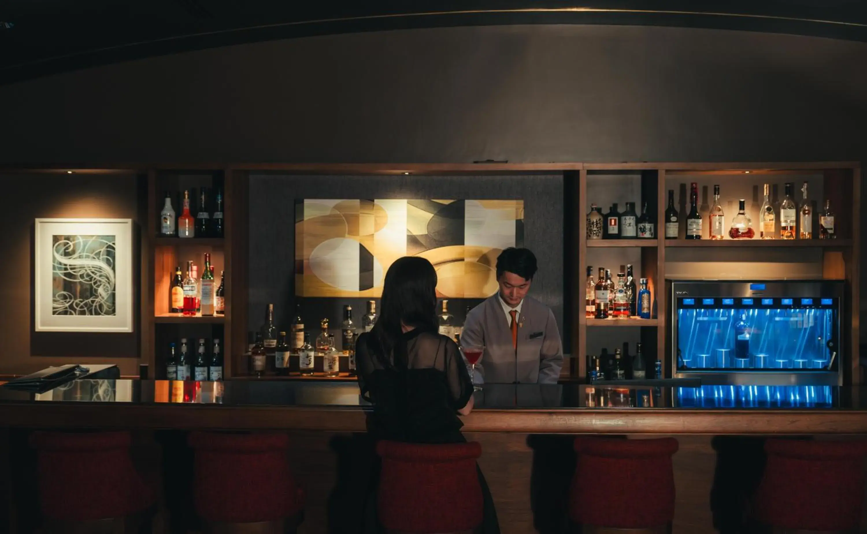 Lounge or bar in Hotel Grand Bach Atami Crescendo Lounge or bar in Hotel Grand Bach Atami Crescendo