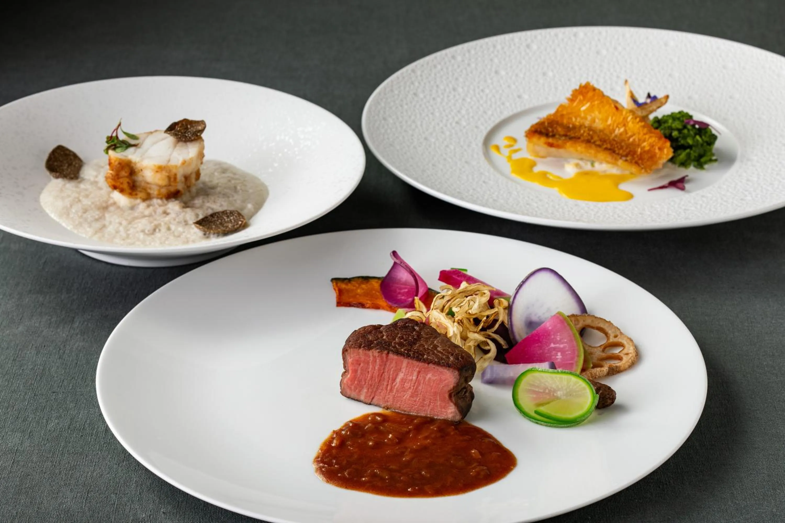 Food and drinks in Hotel Grand Bach Atami Crescendo