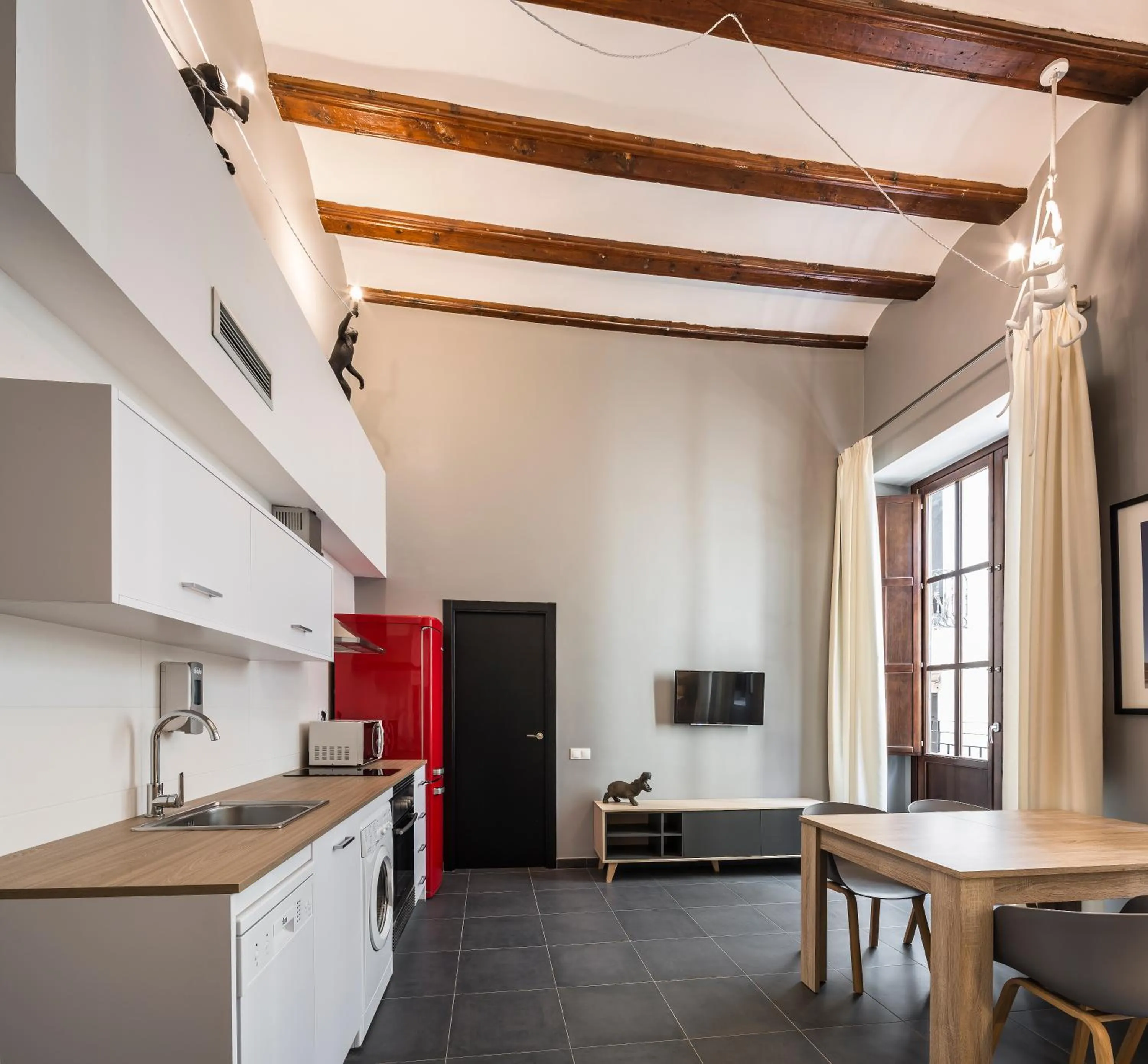 Kitchen or kitchenette in Catalina Suites San Nicolas