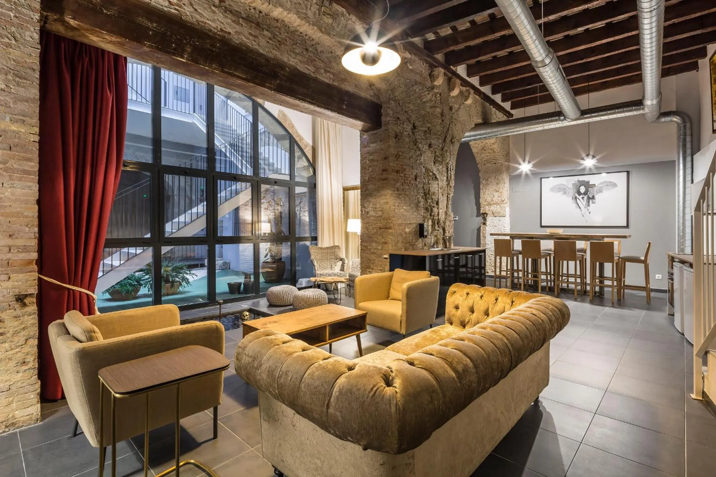 Living room in Catalina Suites San Nicolas