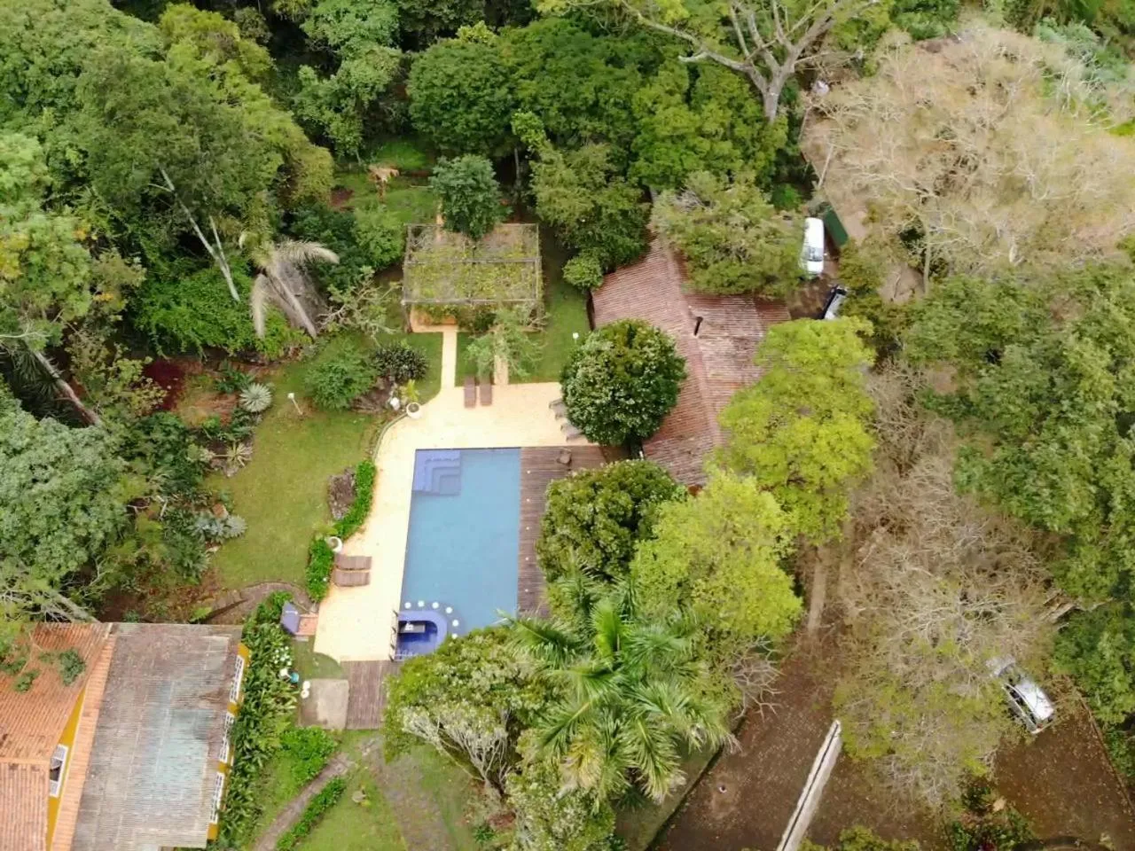 Bird's eye view in Recanto Quinta da Jade