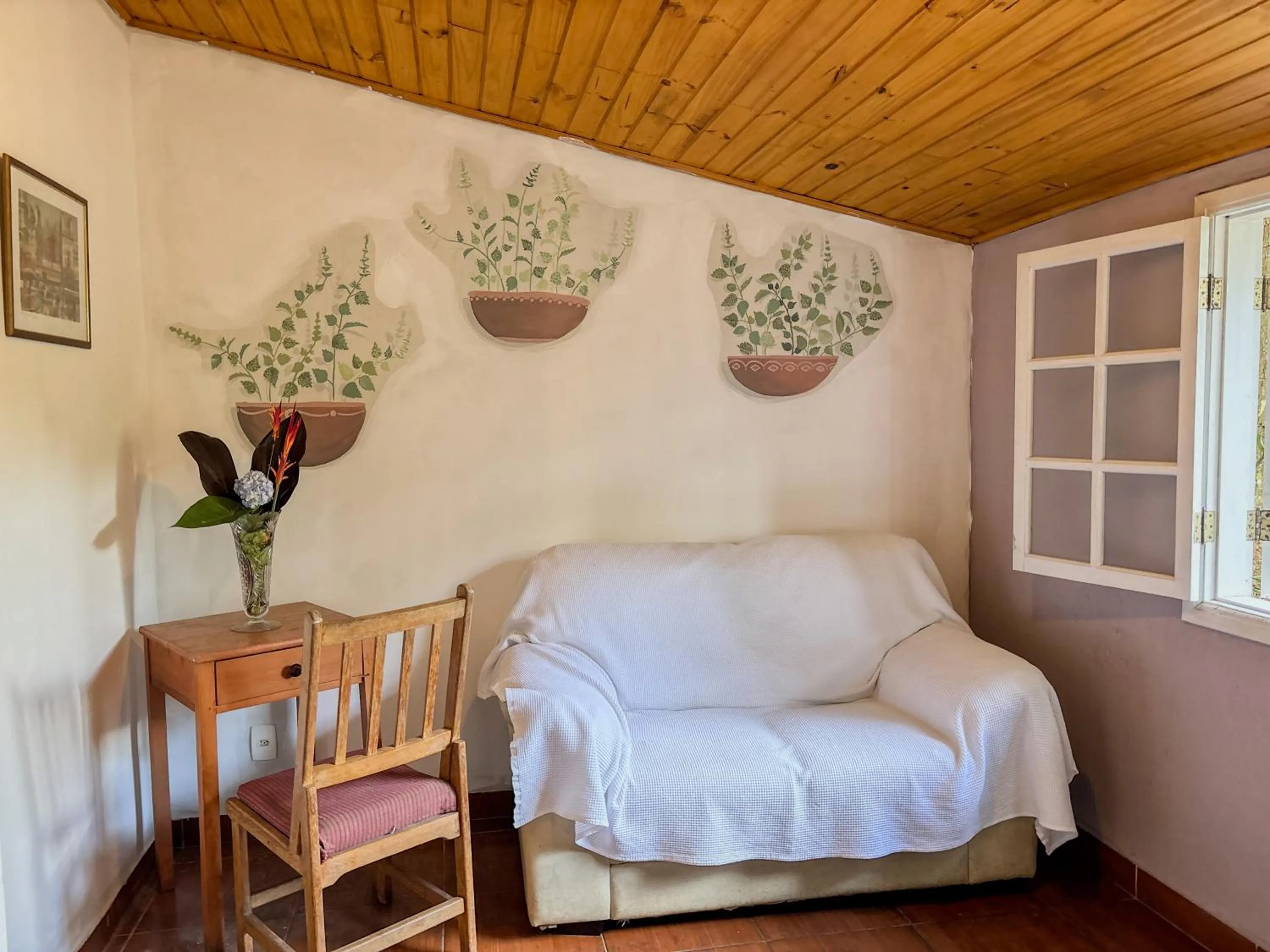 Seating area, Bed in Recanto Quinta da Jade