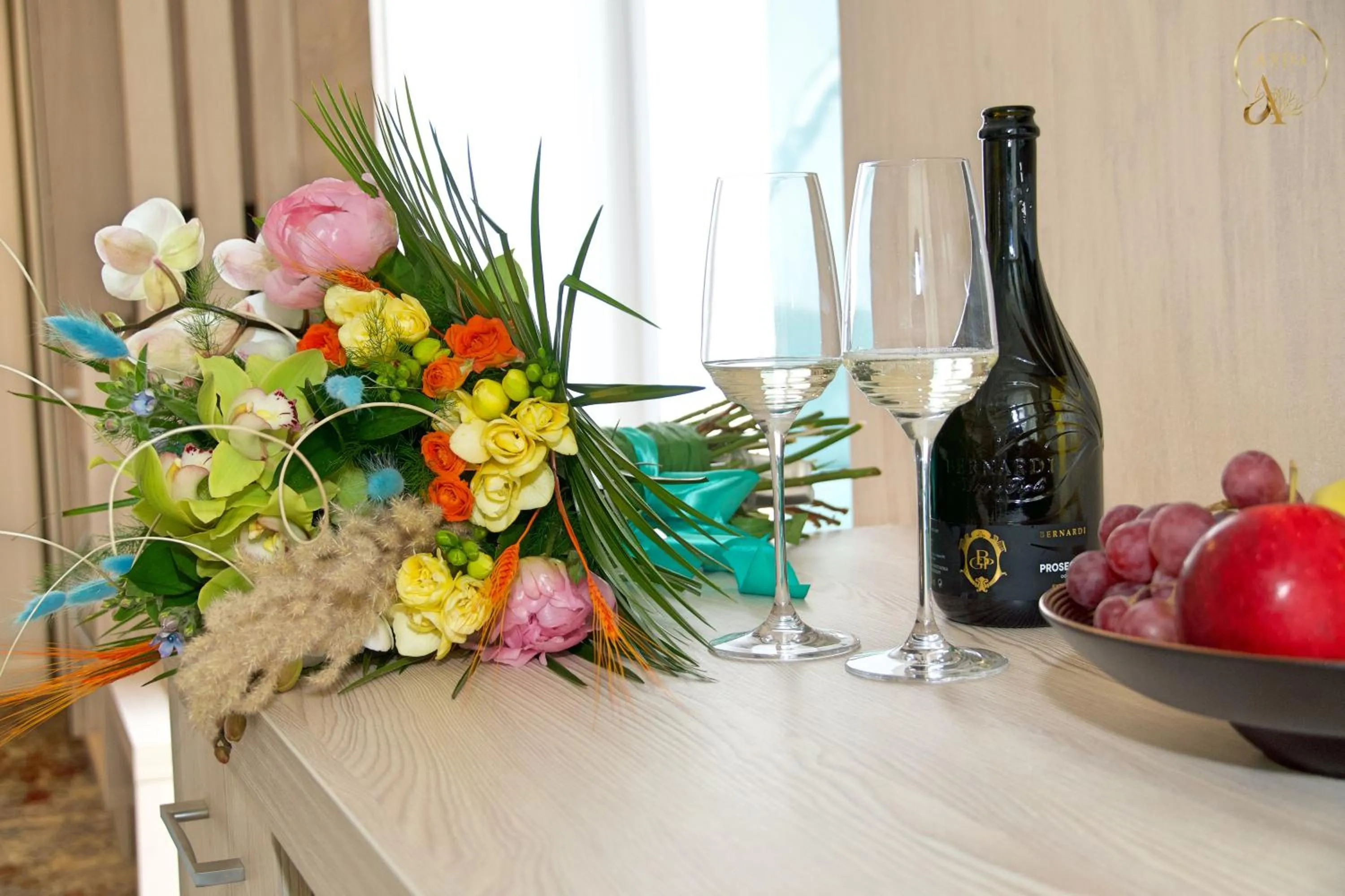 Food and drinks in Hotel Anda