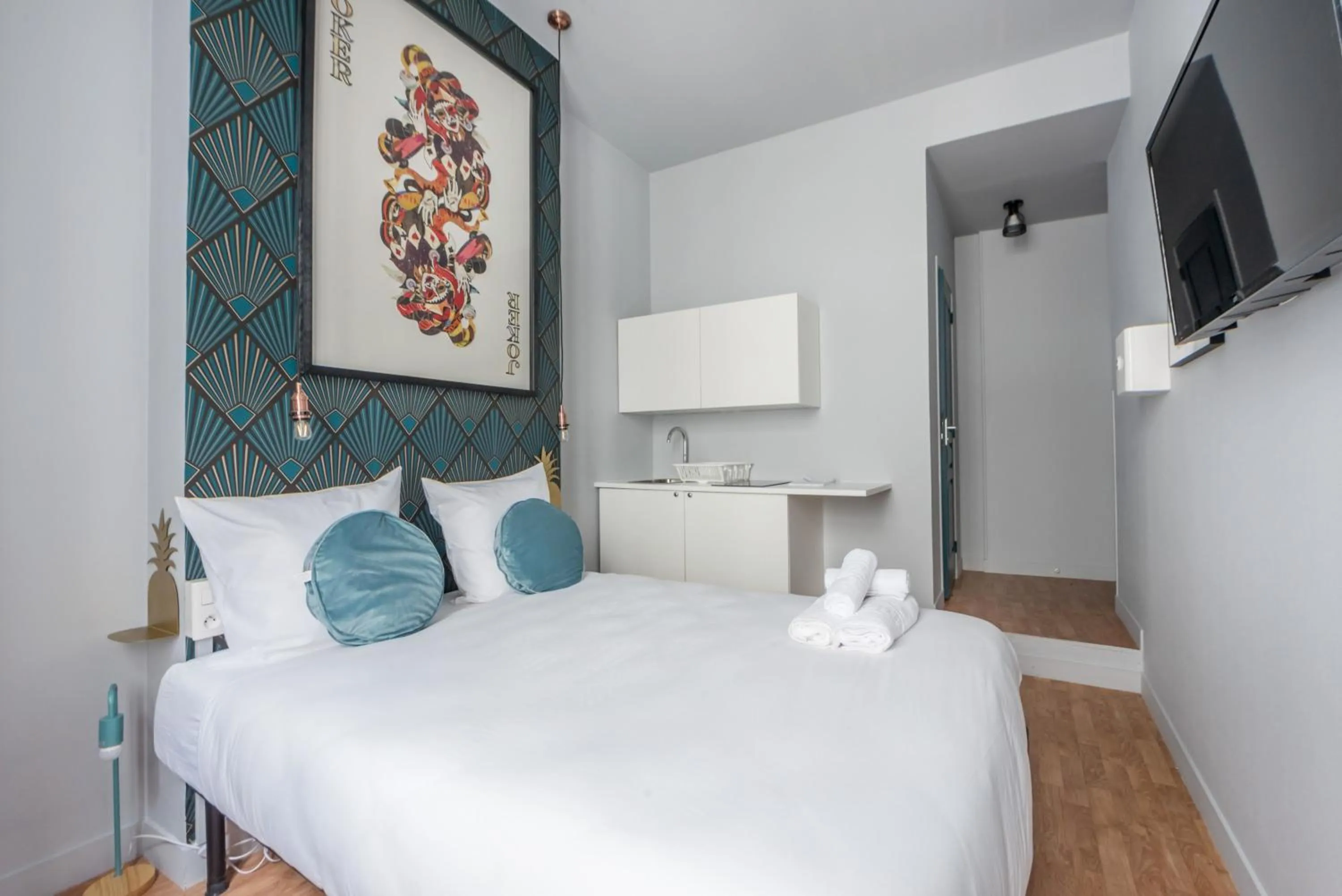 Bedroom, Bed in WS Saint-Lazare - Opera