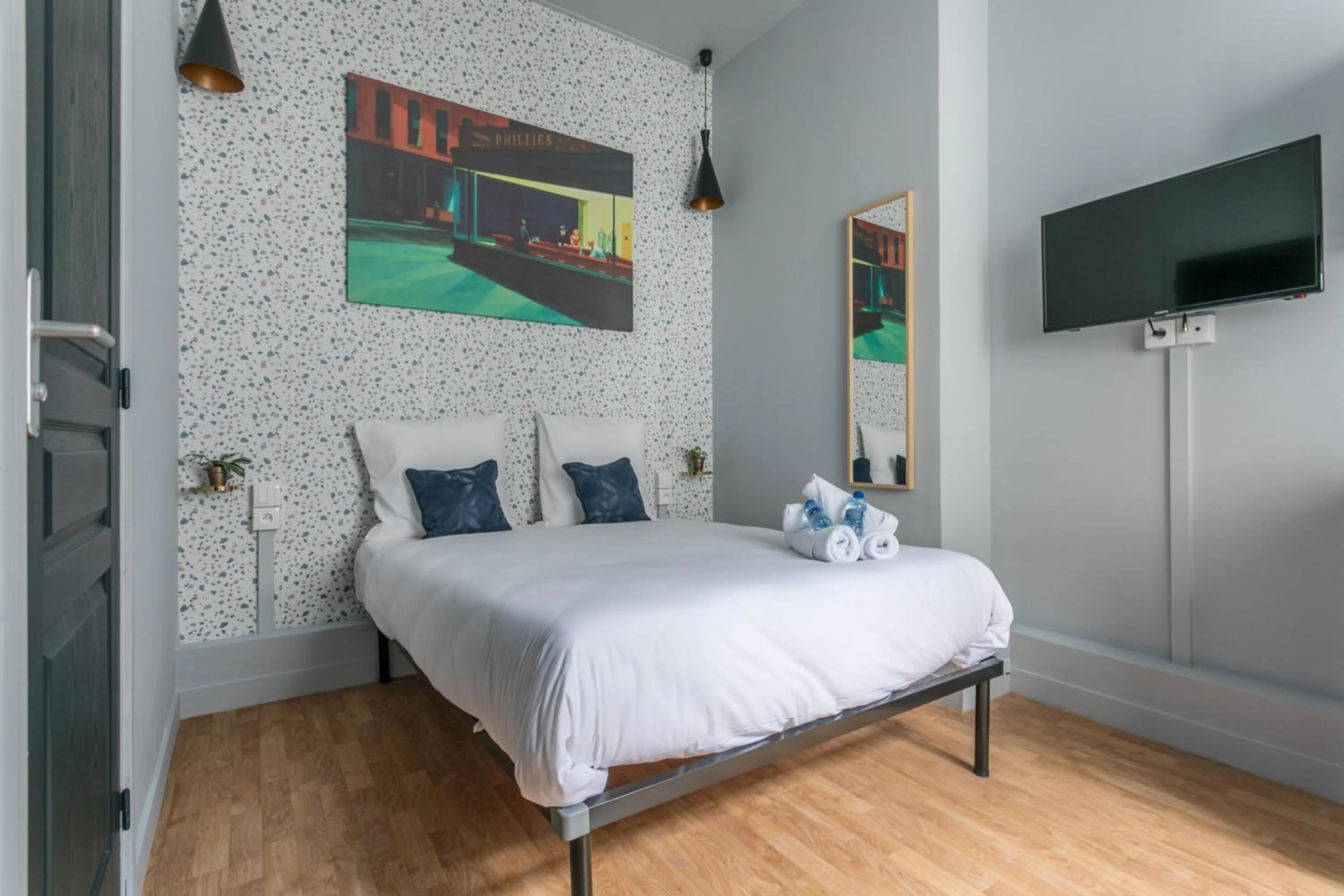 Bedroom, Bed in WS Saint-Lazare - Opera