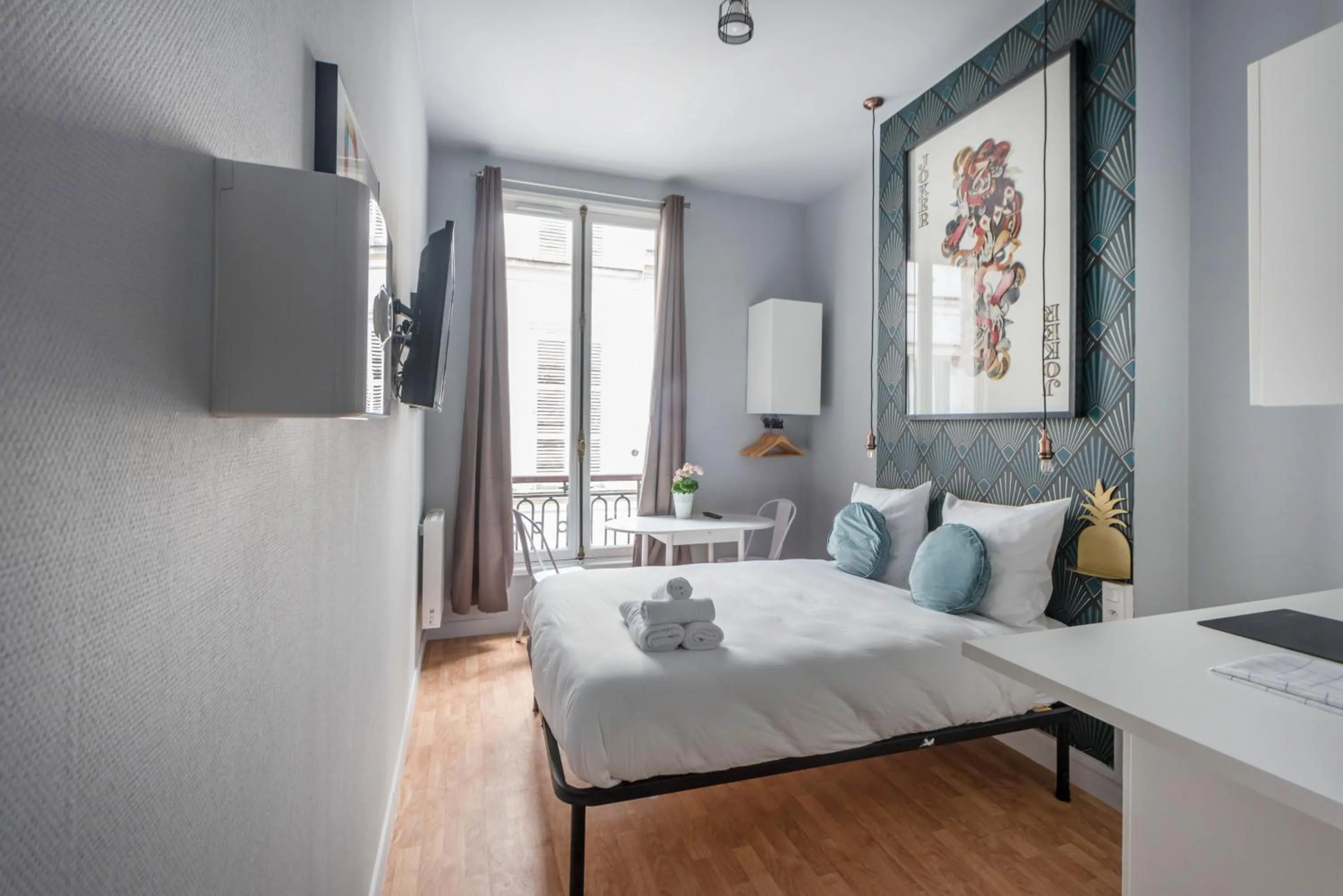 Bedroom, Bed in WS Saint-Lazare - Opera