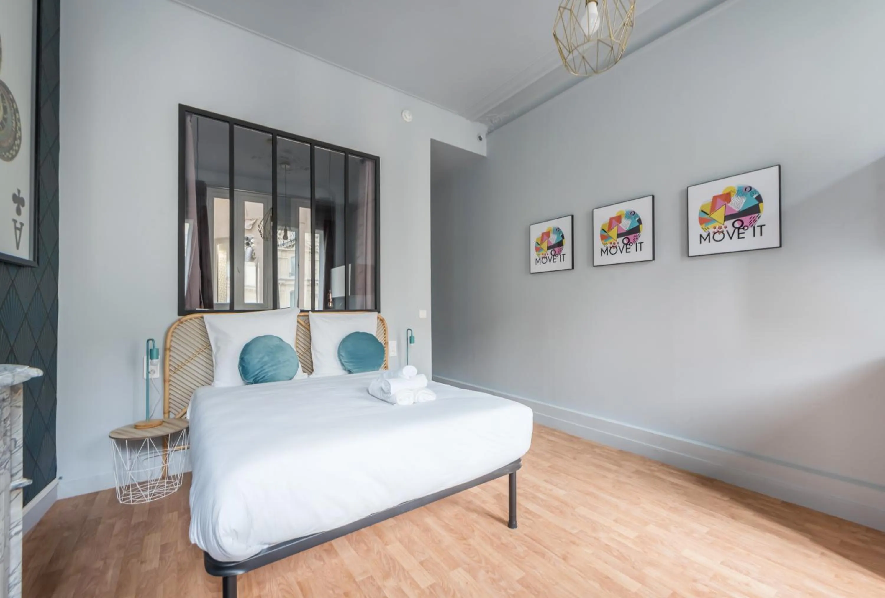 Bedroom, Bed in WS Saint-Lazare - Opera