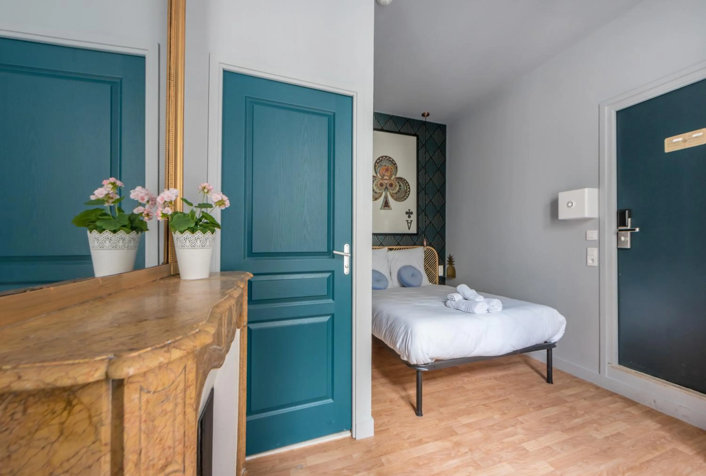 Bedroom, Bed in WS Saint-Lazare - Opera