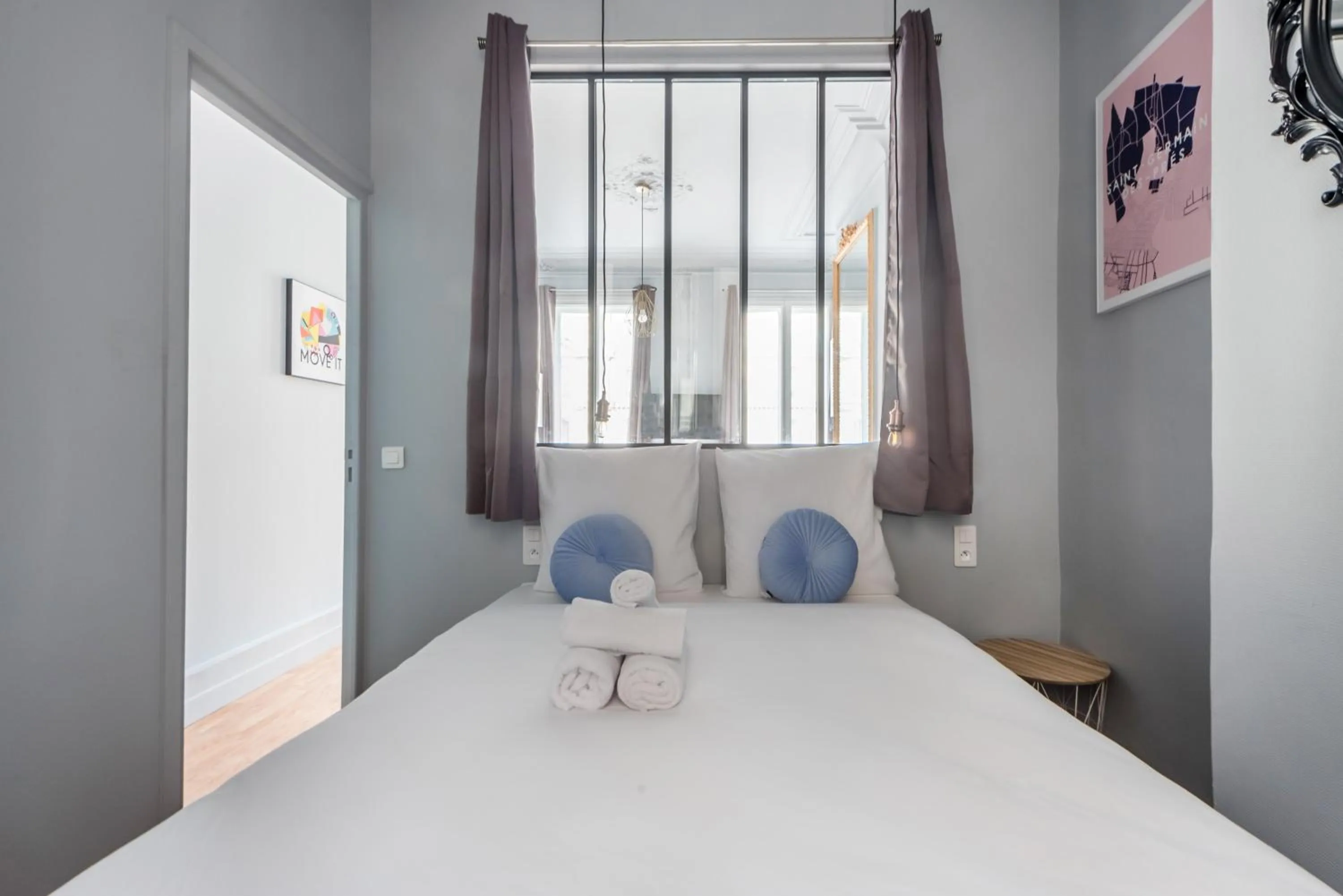 Bedroom, Bed in WS Saint-Lazare - Opera