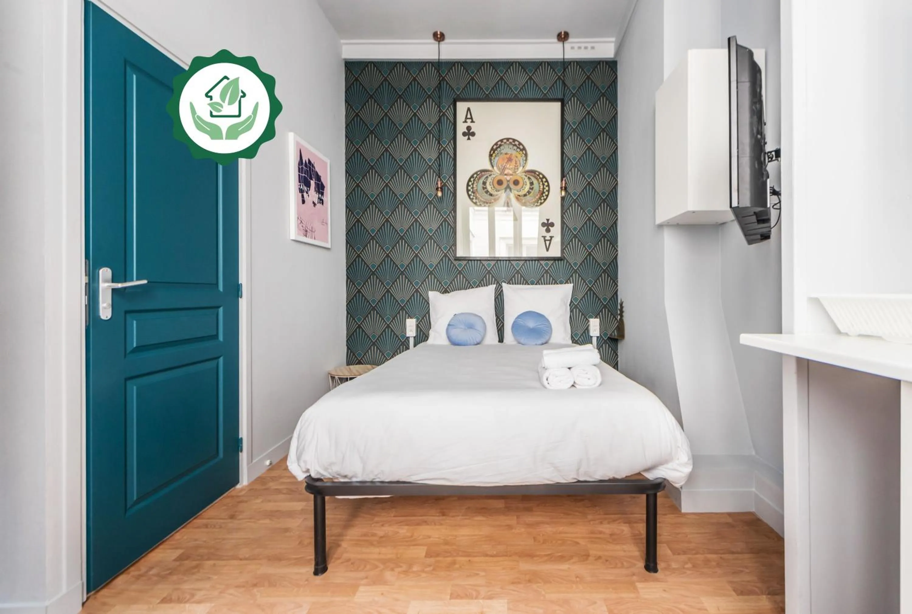 Bedroom, Bed in WS Saint-Lazare - Opera