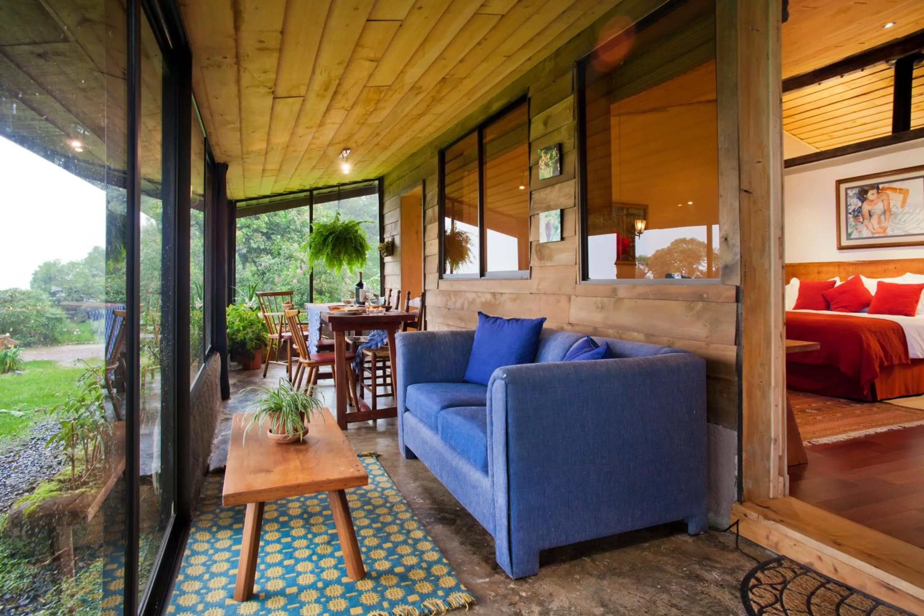 Day in Poas Volcano Lodge