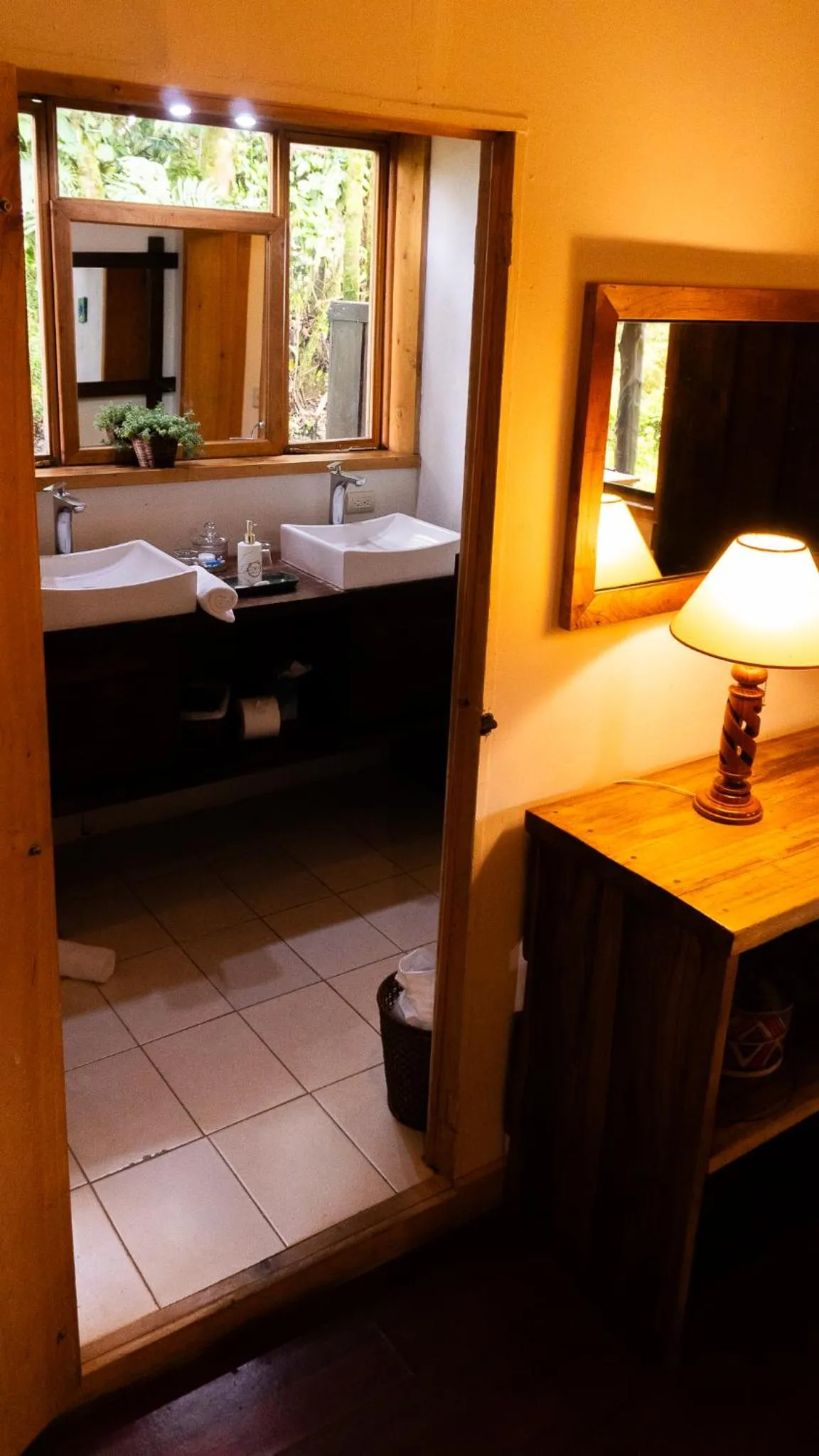Bathroom in Poas Volcano Lodge