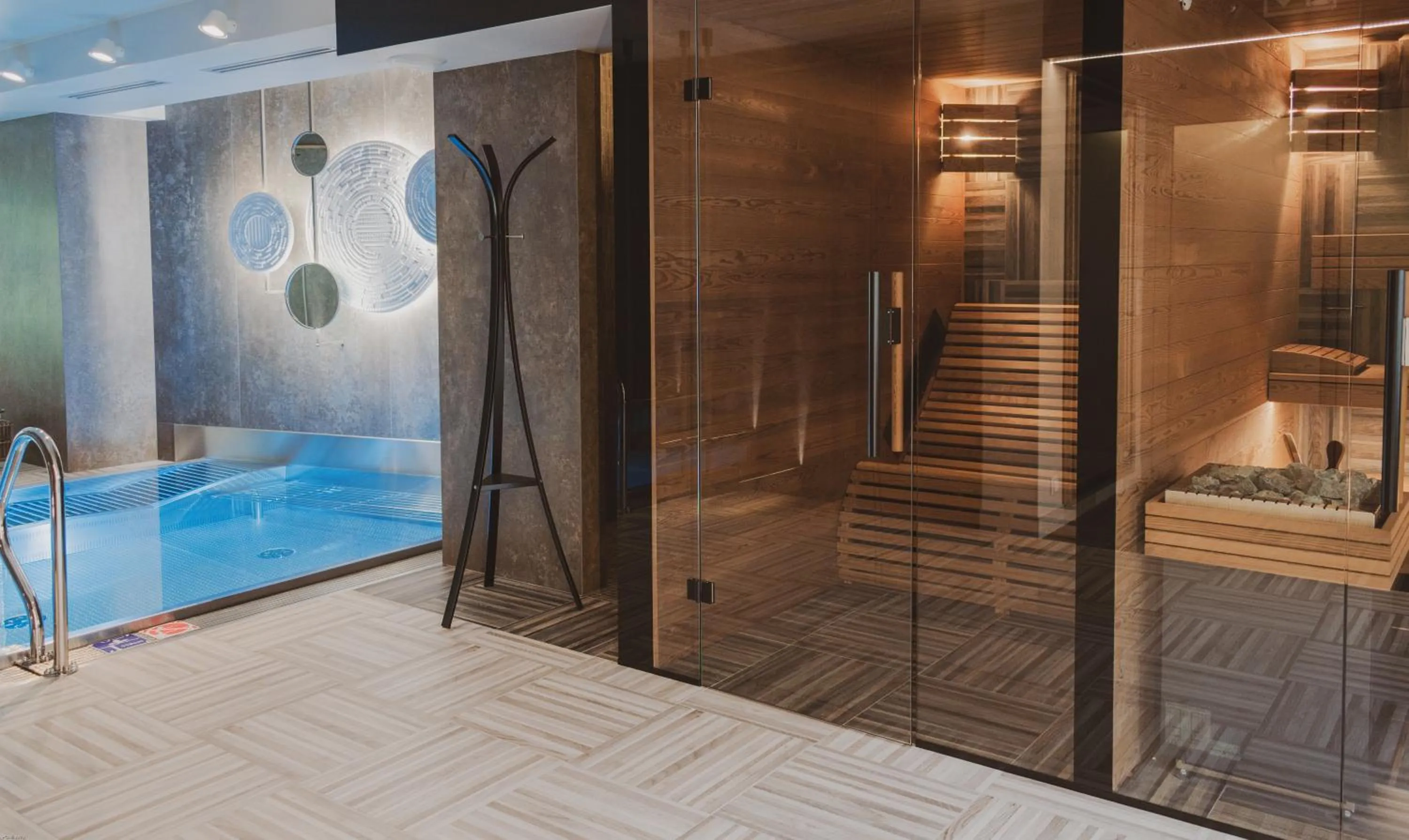 Sauna in Hotel Traugutta3