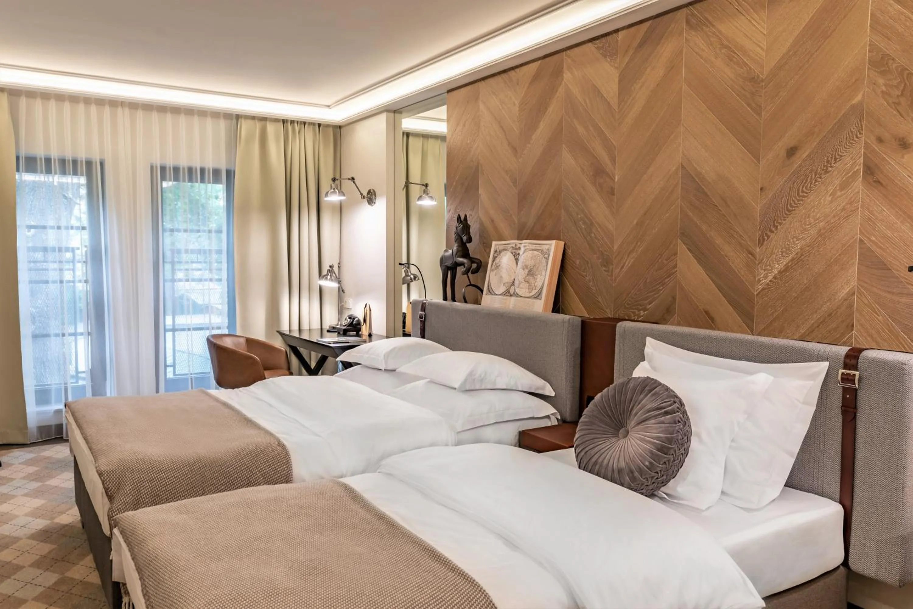 Bed in Hotel Traugutta3