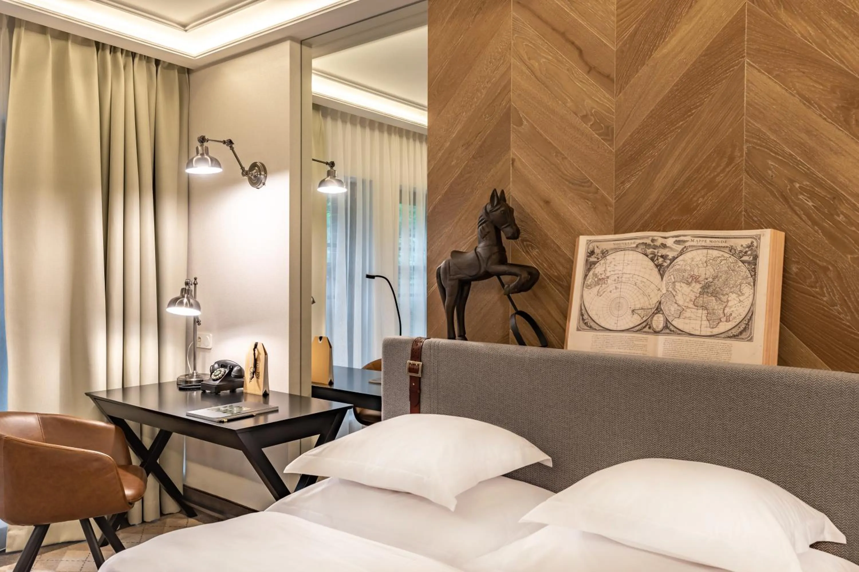 Bed in Hotel Traugutta3