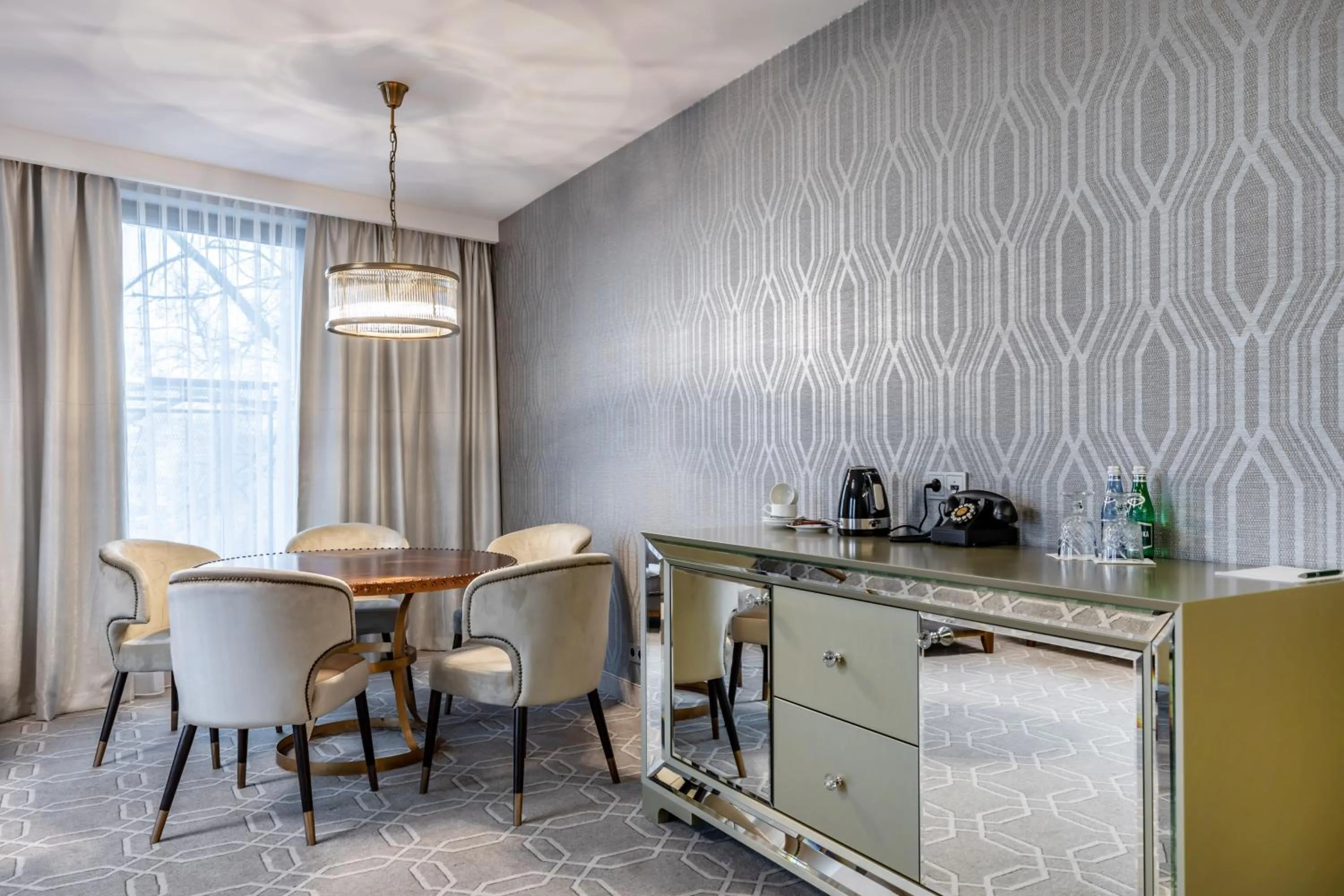 Living room in Hotel Traugutta3