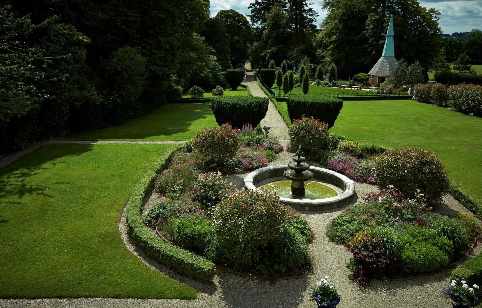 Garden in Killashee Hotel