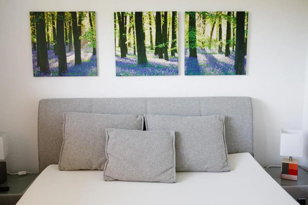 Bedroom in Ferienwohnung Morillenhang