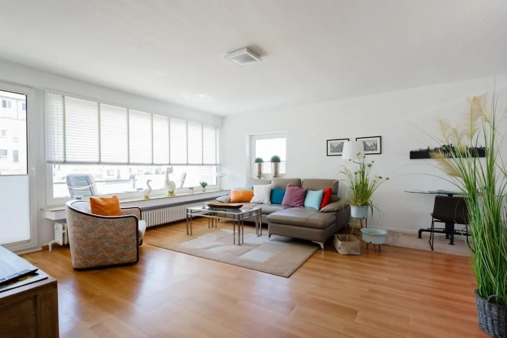 Living room in Ferienwohnung Morillenhang