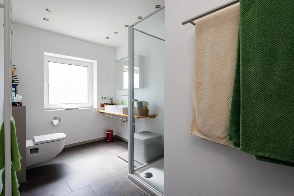 Bathroom in Ferienwohnung Morillenhang