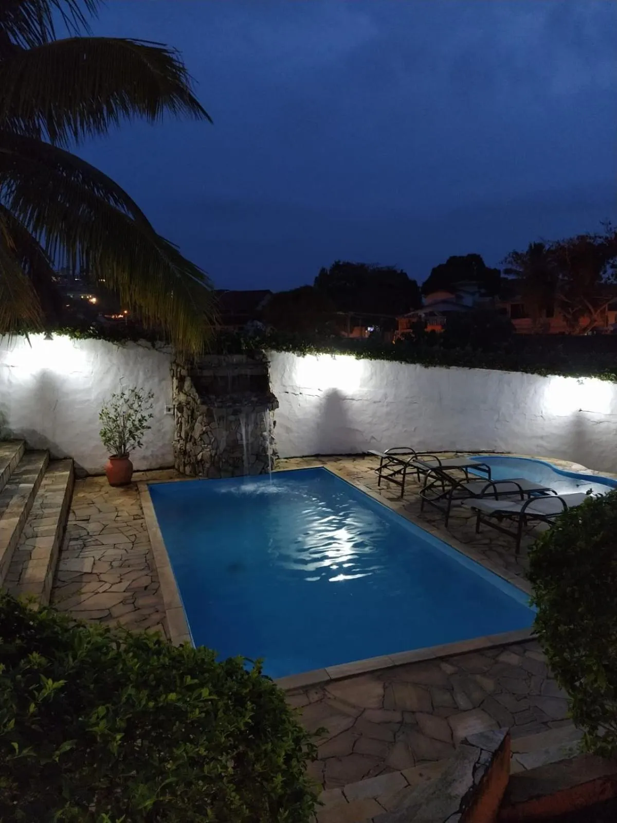 Swimming pool in Pousada Areias Brancas