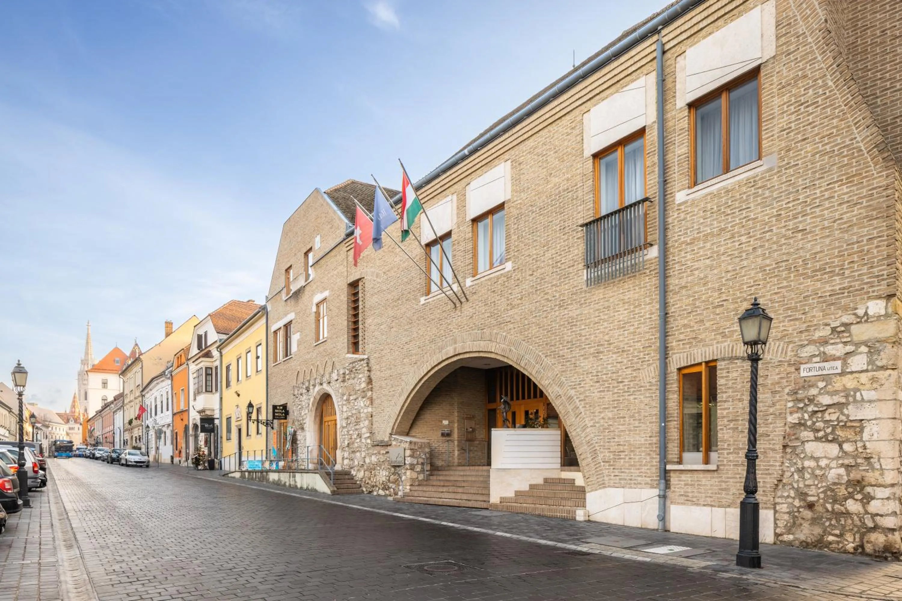 Facade/entrance in Hapimag Resort Budapest