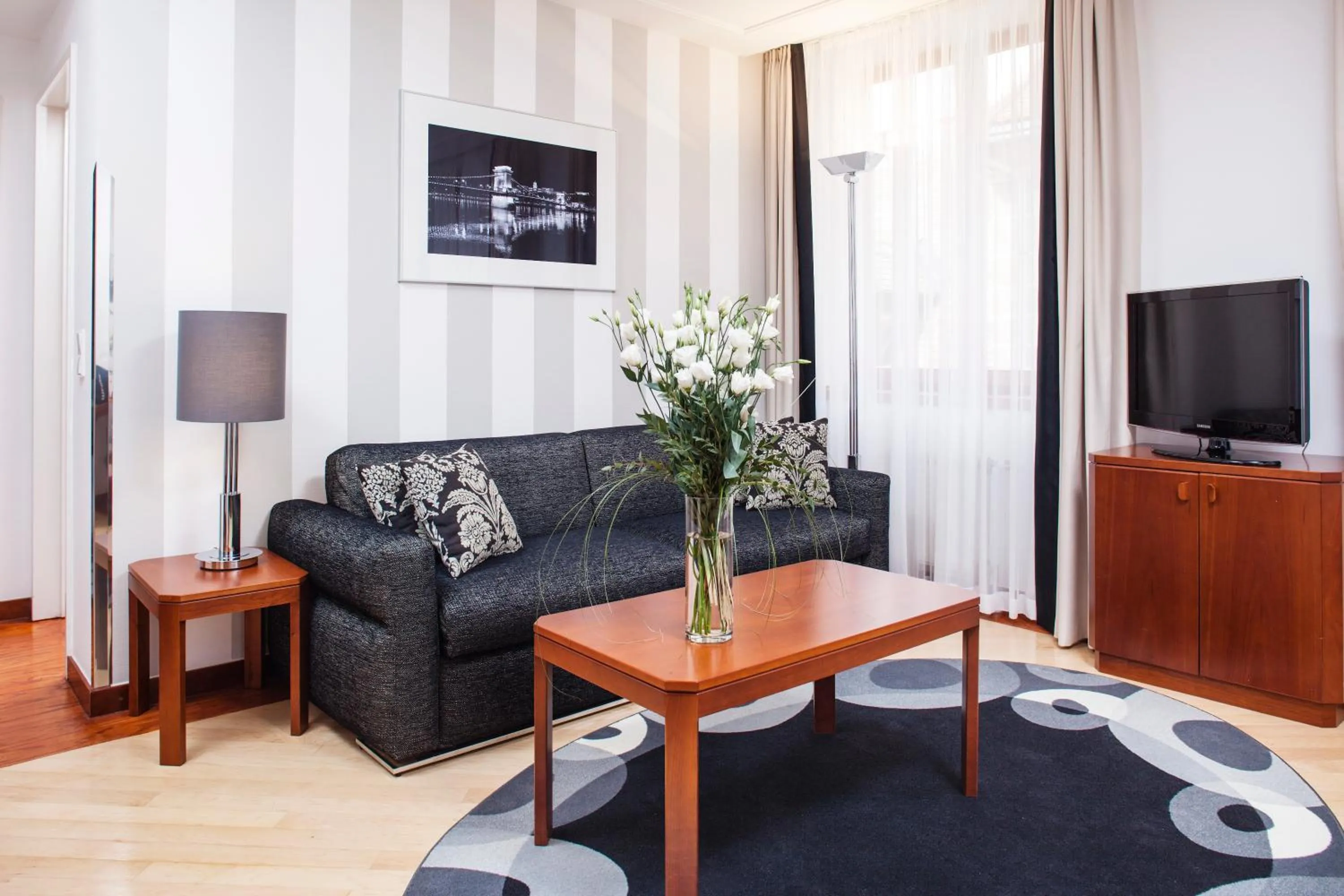 Living room in Hapimag Resort Budapest