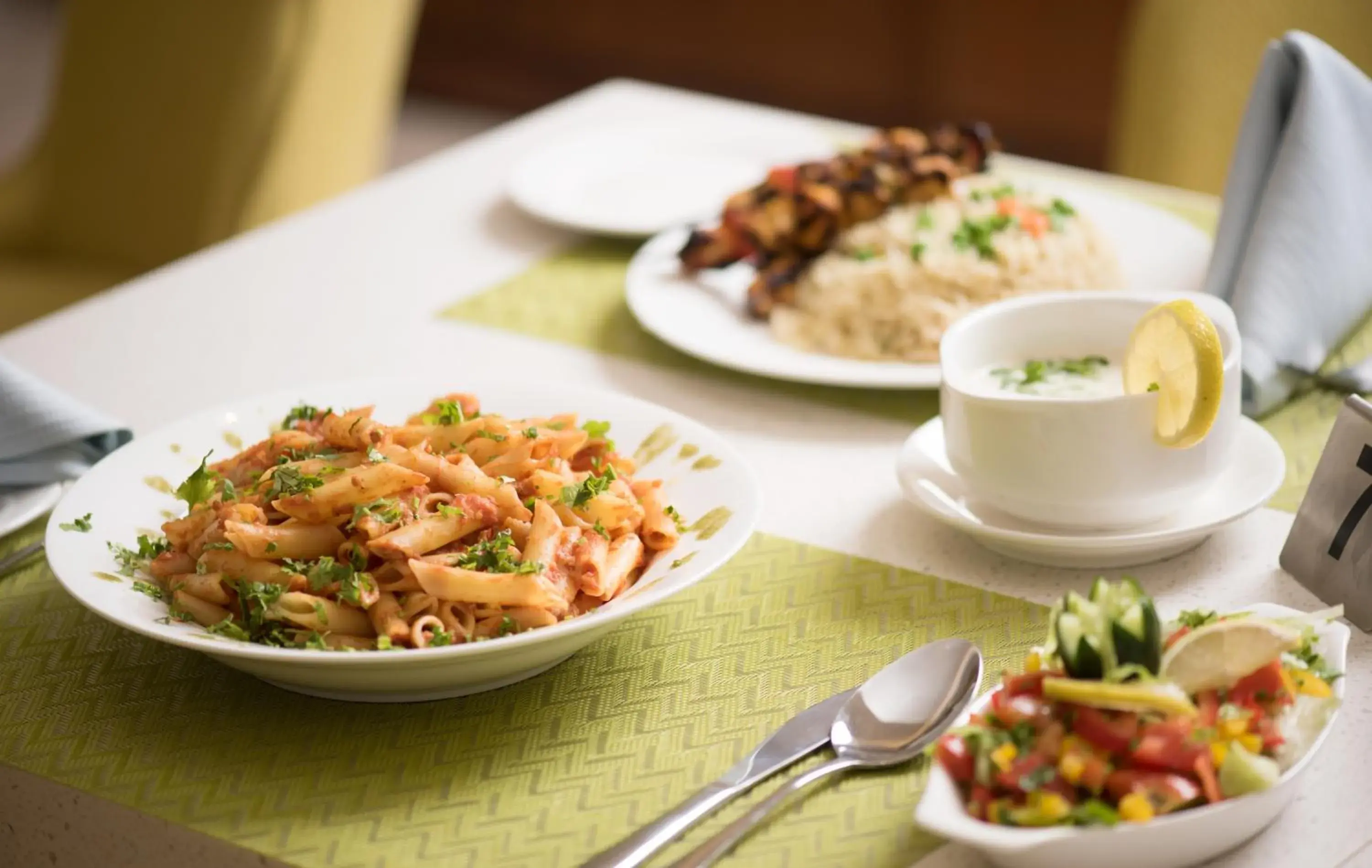 Food close-up in Taj Al Worood Food close-up in Taj Al Worood