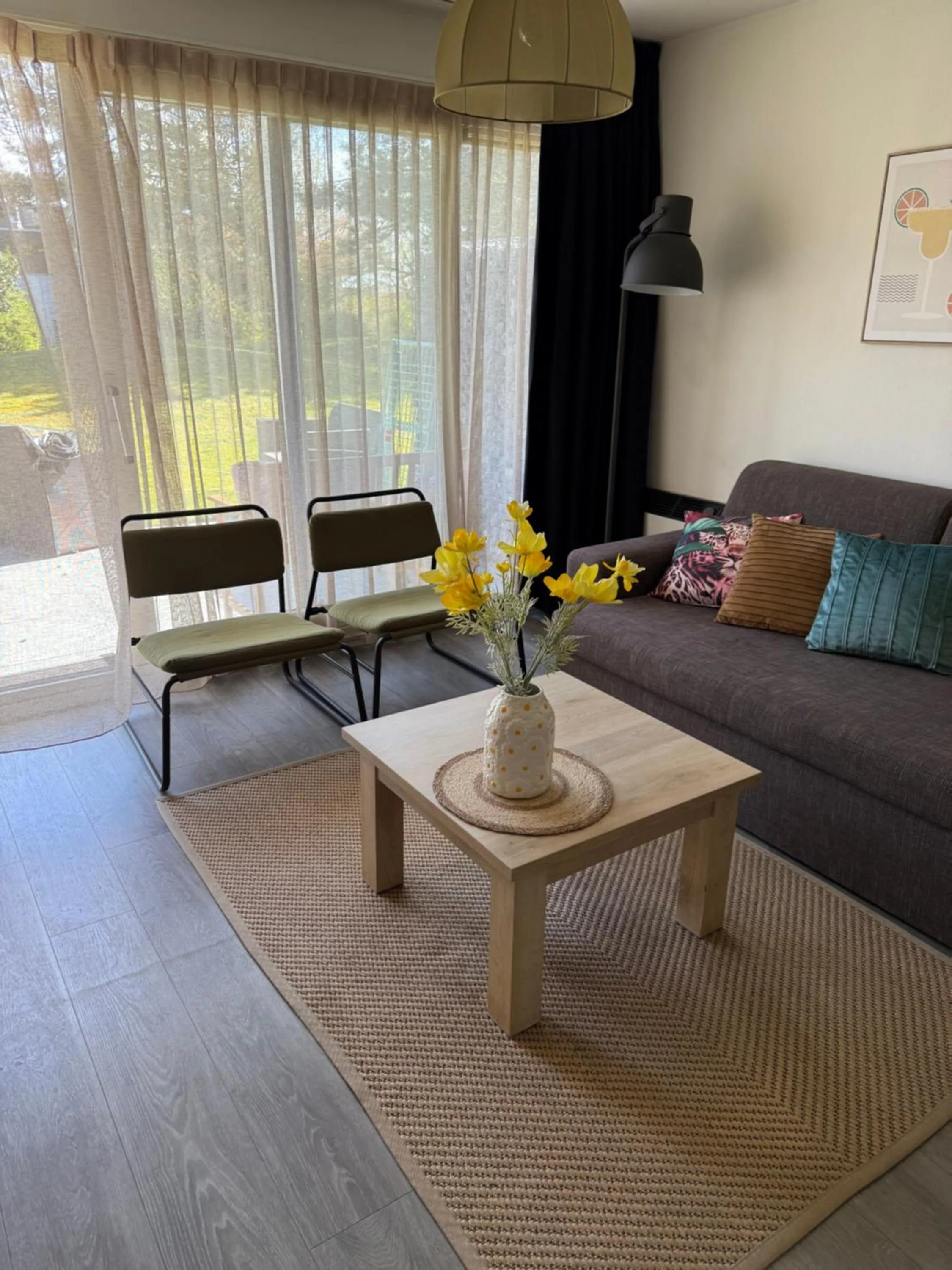 Living room in Appartement De Kompaan, Resort Amelander Kaap