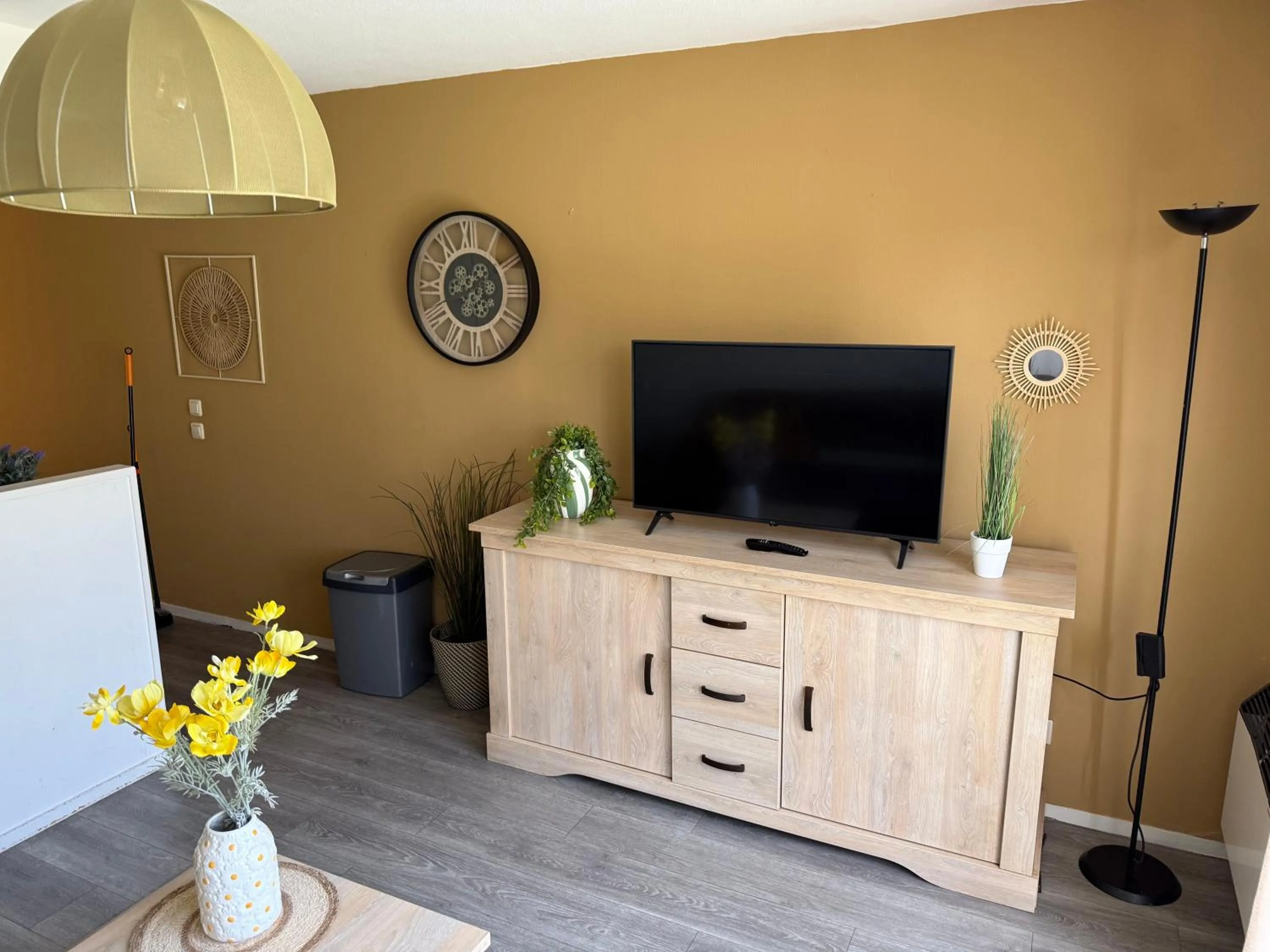 Living room in Appartement De Kompaan, Resort Amelander Kaap