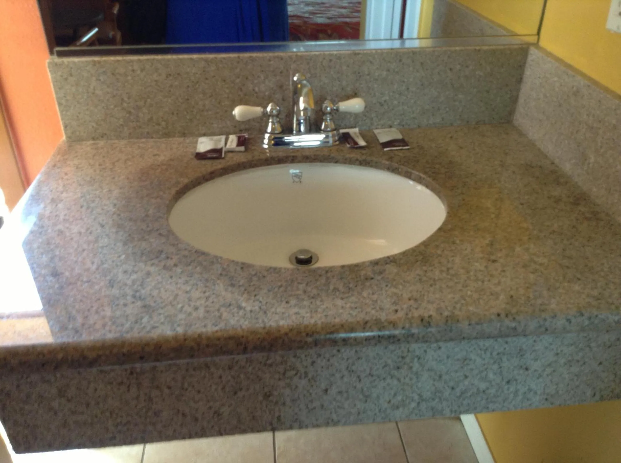 Bathroom in Coast Motel