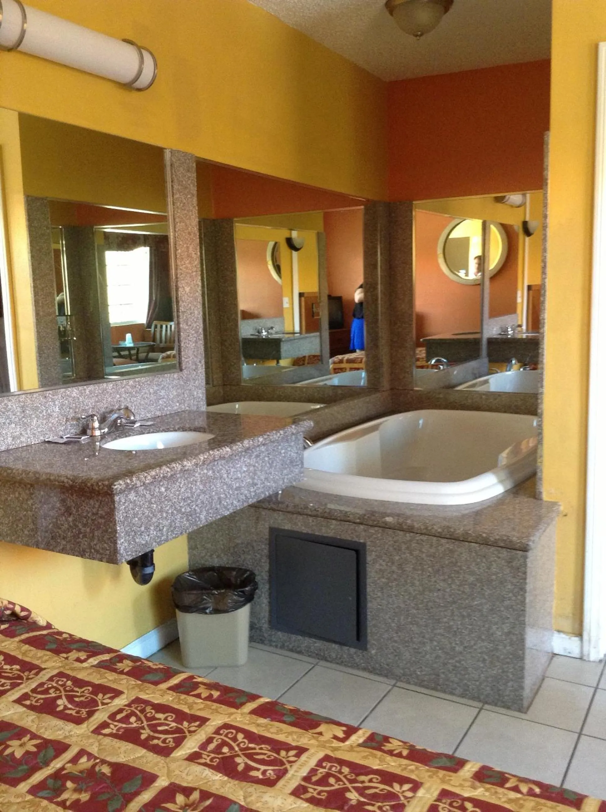 Bathroom in Coast Motel