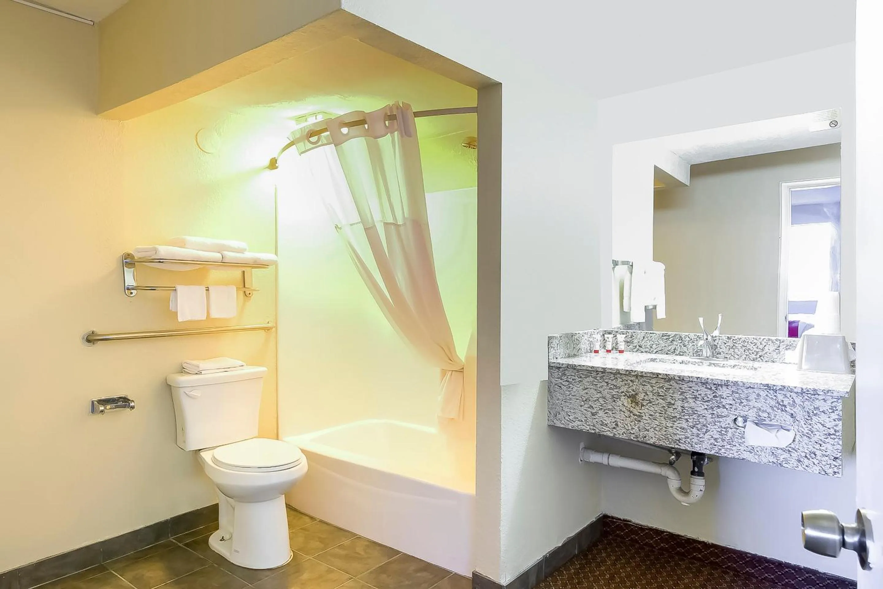 Bathroom in OYO Hotel Eloy Casa Grande near I-10