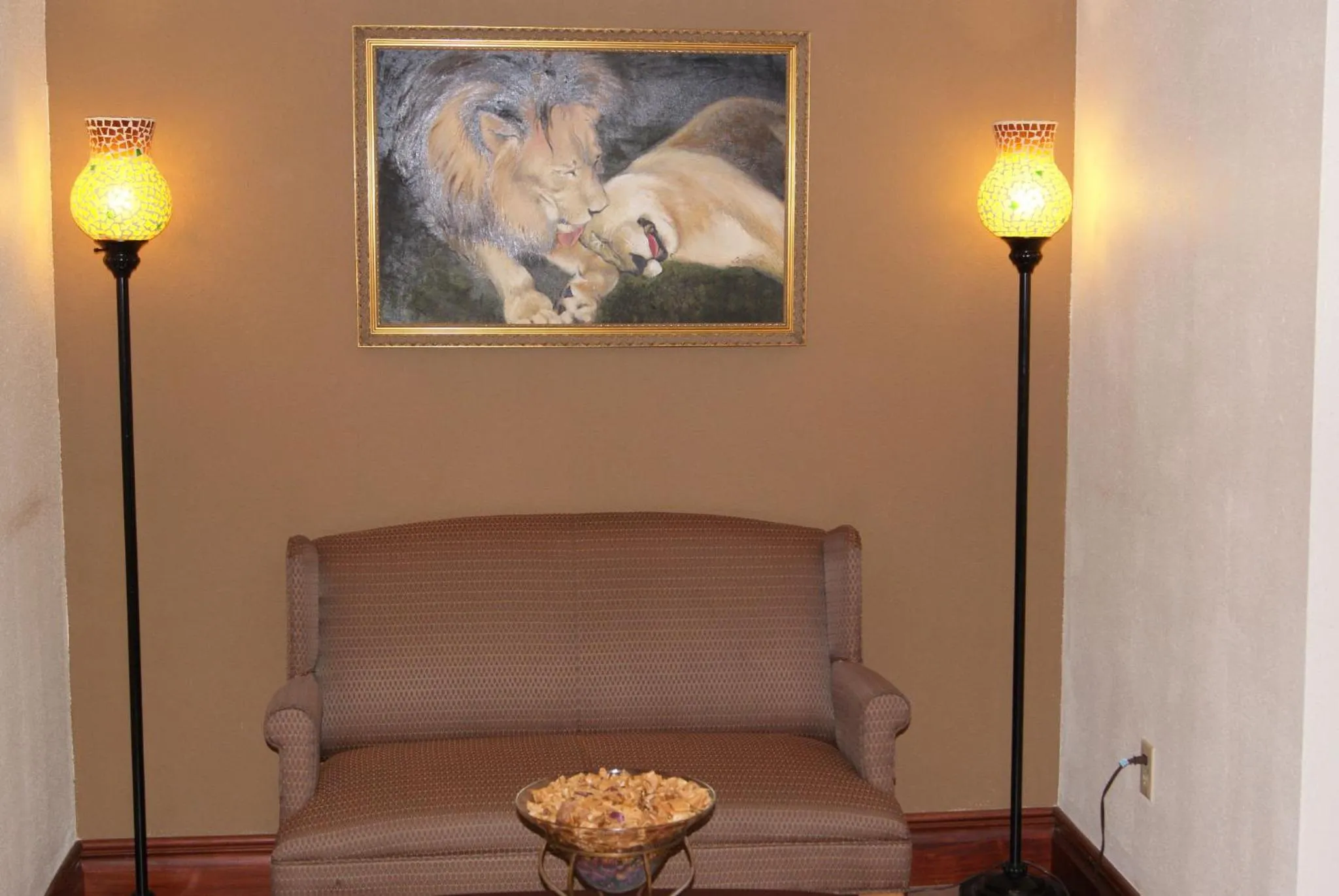 Seating area in Motel 6 Hastings NE