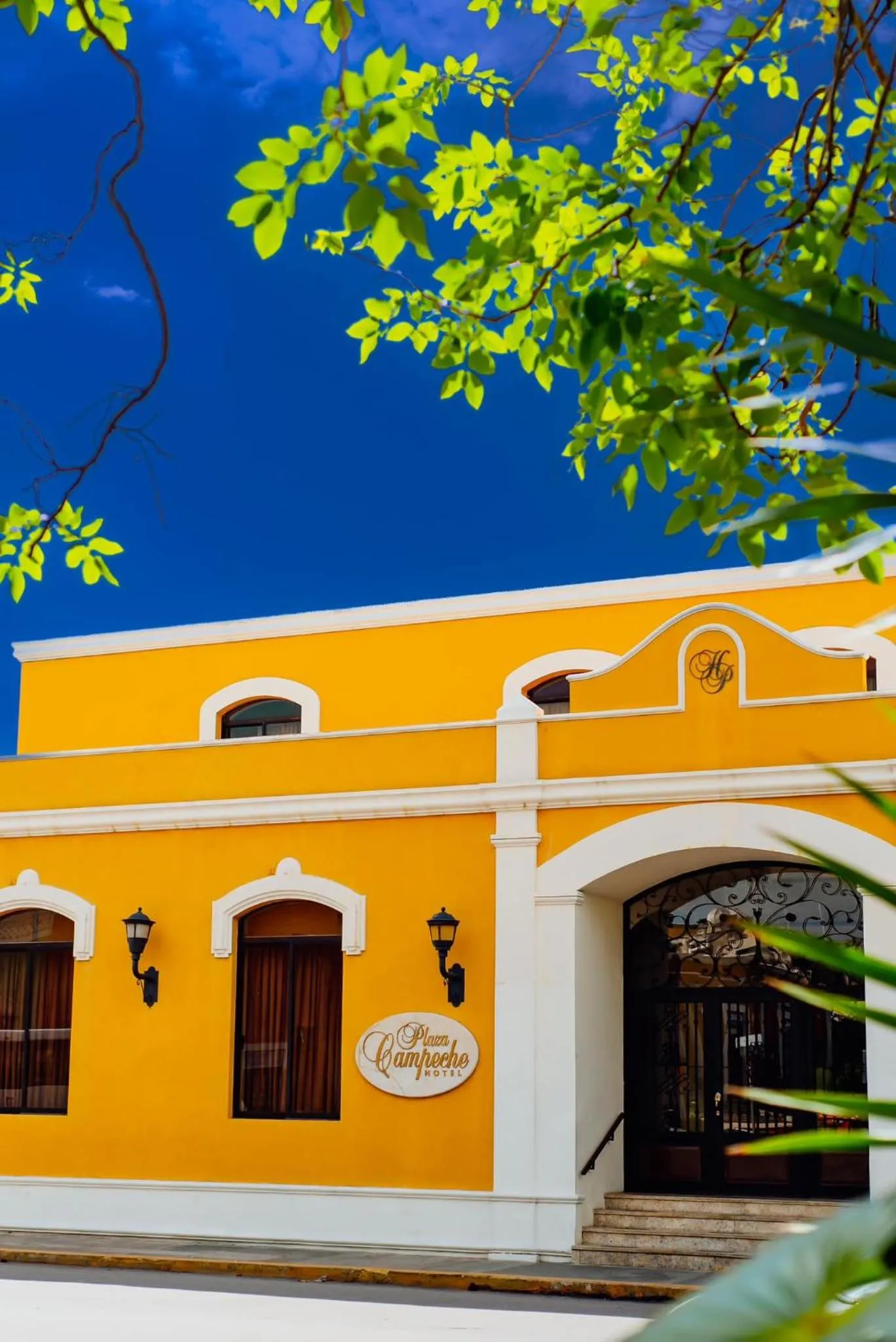 Property building in Hotel Plaza Campeche