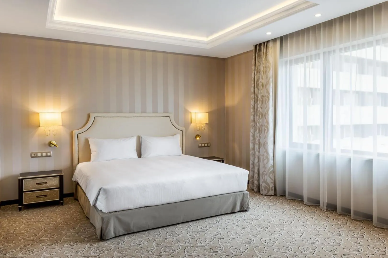 Bed in Hotel Prahova Plaza