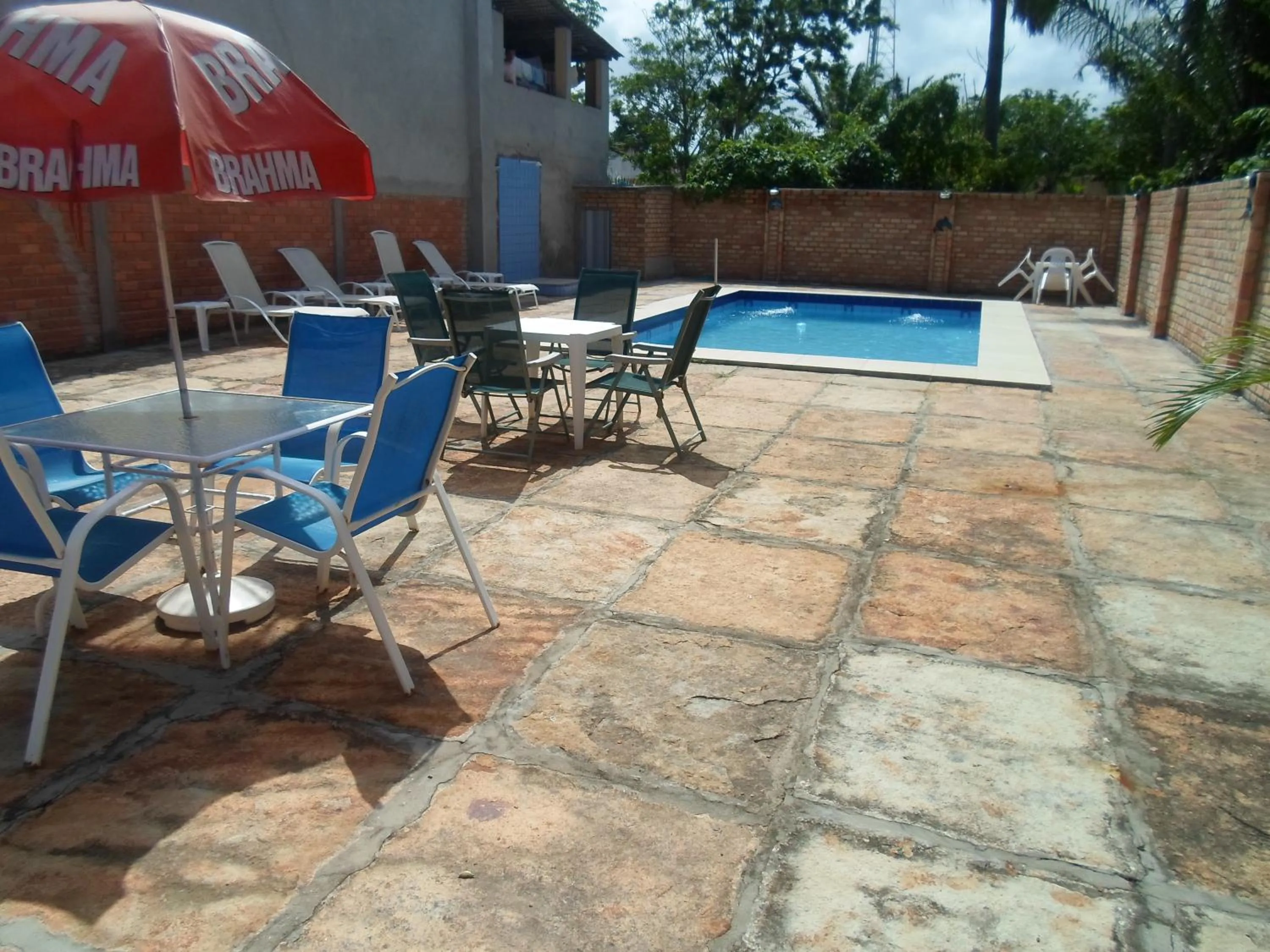 Swimming pool in Hotel Pousada Paraíso das Águas