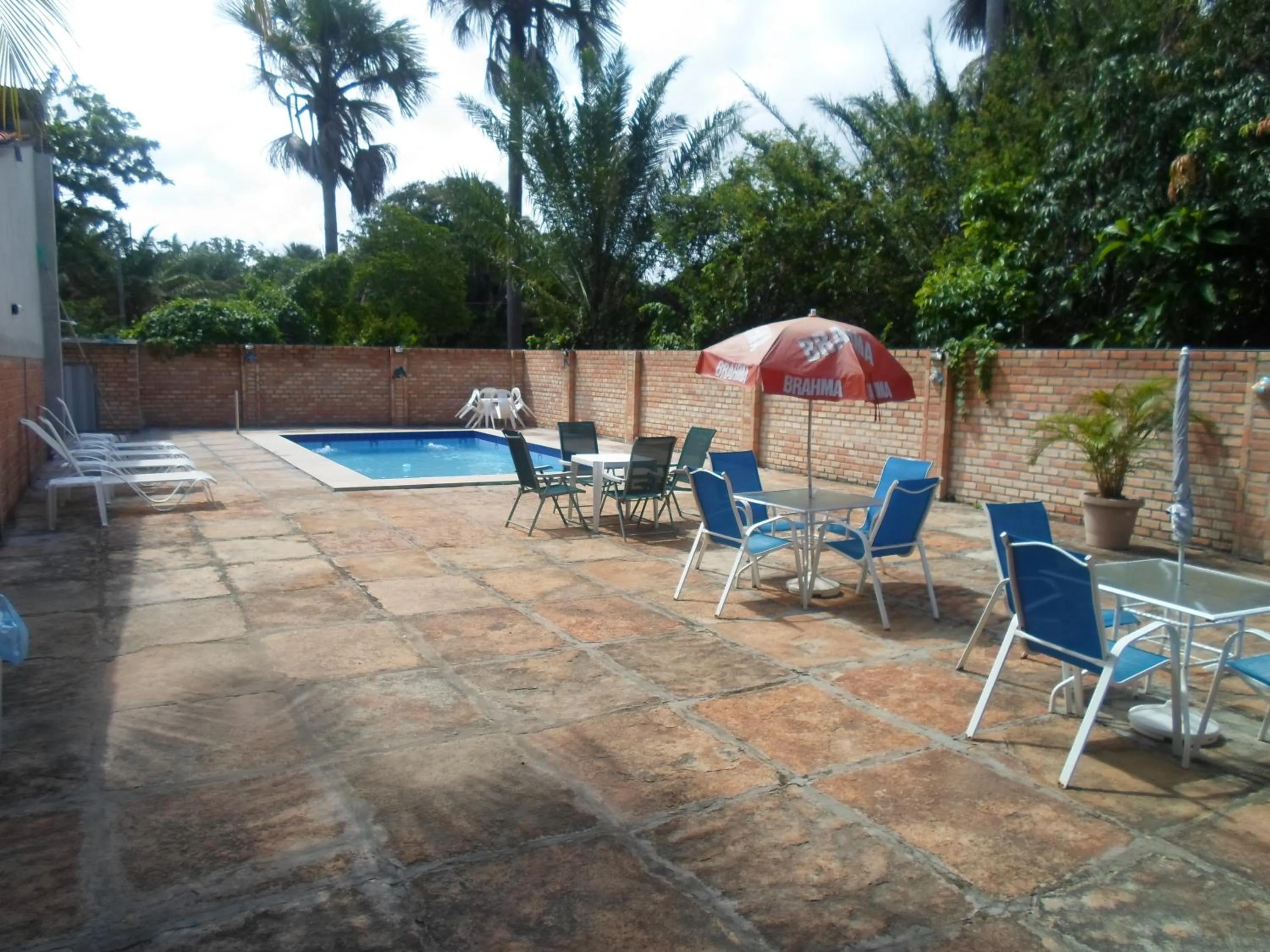 Swimming pool in Hotel Pousada Paraíso das Águas