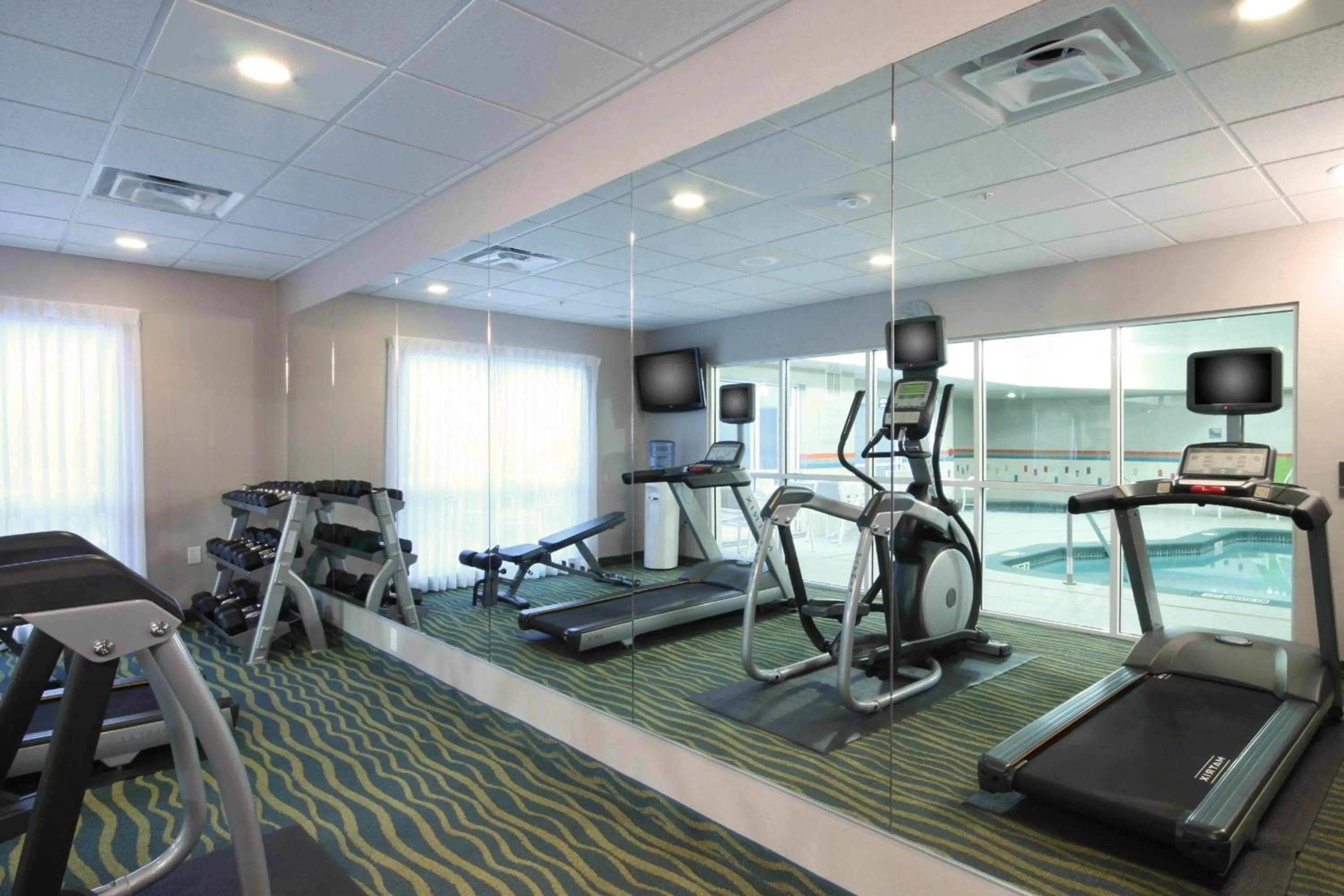Fitness centre/facilities in Fairfield Inn & Suites by Marriott Amarillo Airport